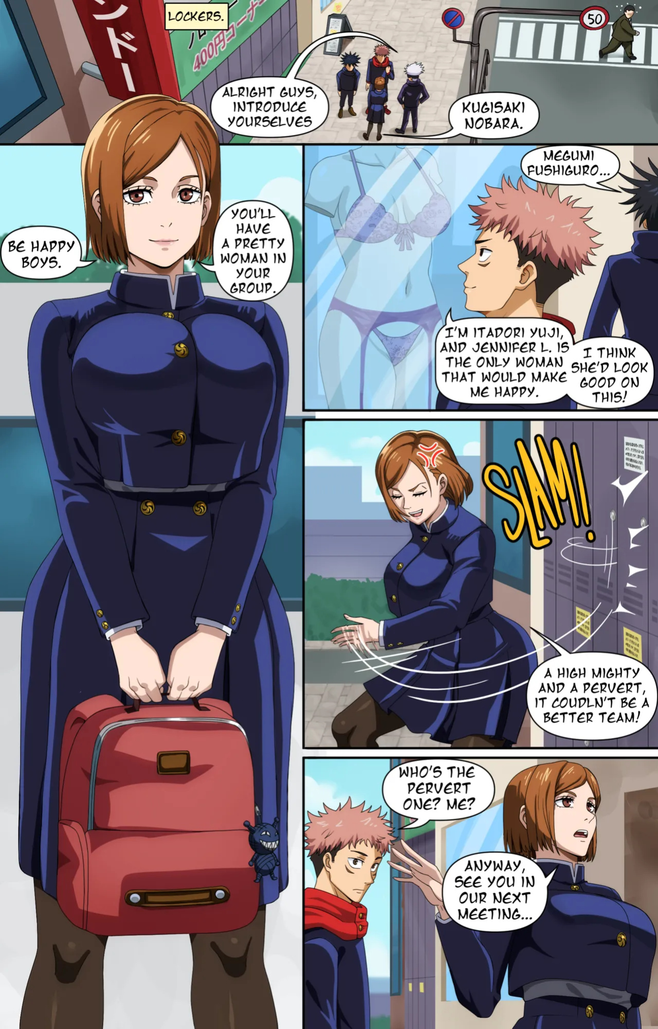 [Pink Pawg] First Date (Jujutsu Kaisen)
