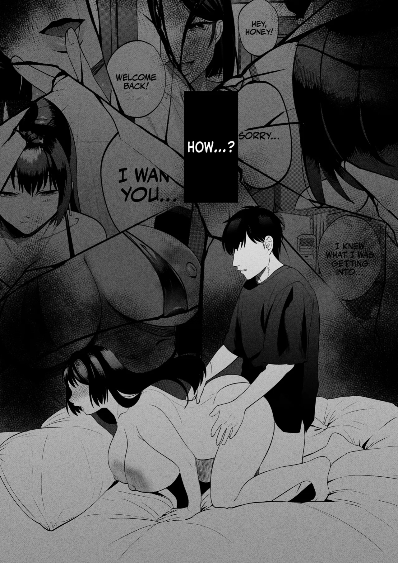 [Manmaya (Same Manma)] Seitaishi ~Watashi no Tsuma o Daitekure~ | The Sexual Therapist ~Please Sleep with My Wife~ [korafu]