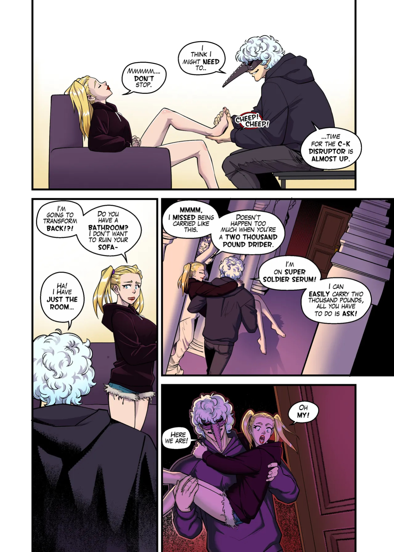 Evil Spinnerette x Bloodcrow 2 (Spinnerette)