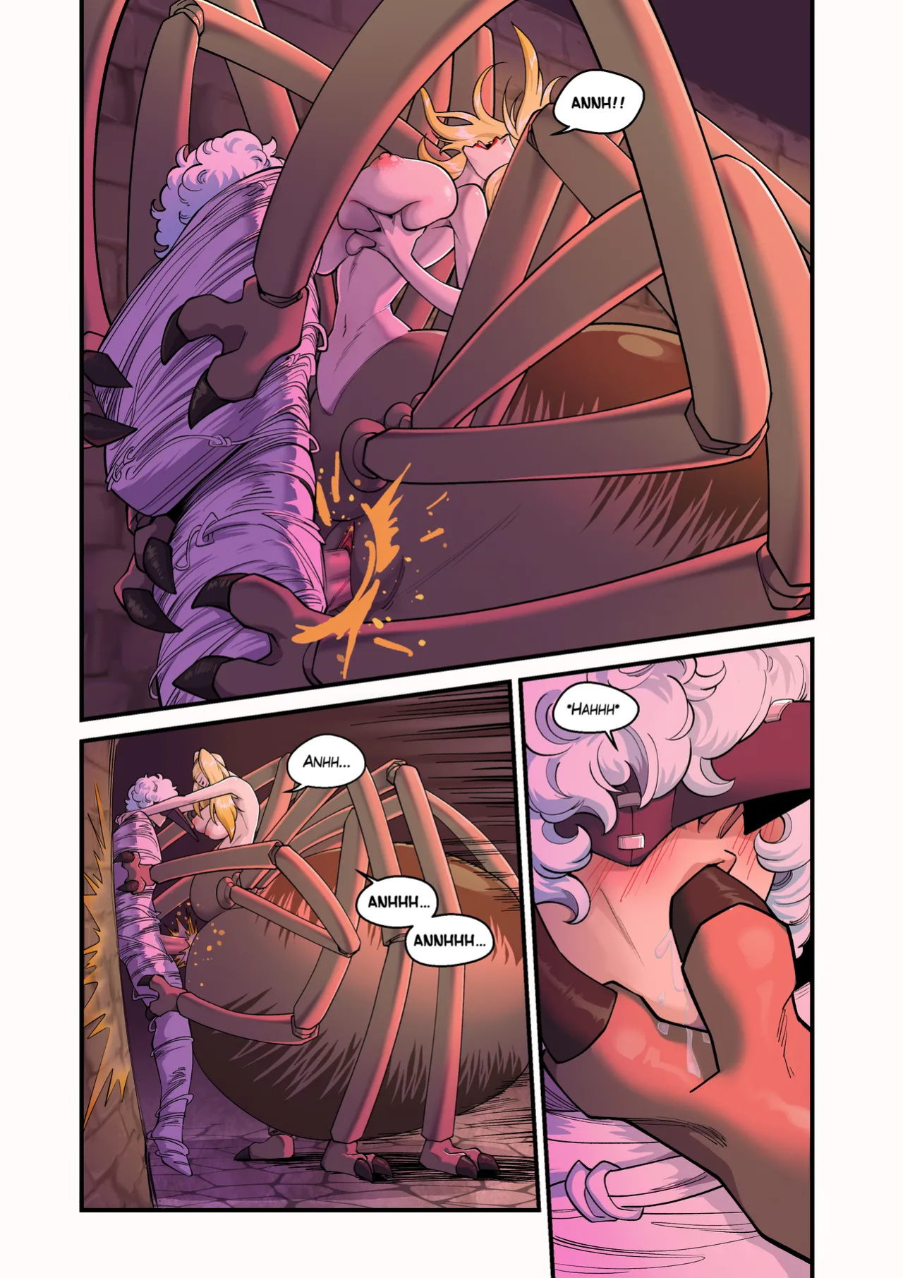 Evil Spinnerette x Bloodcrow 2 (Spinnerette)