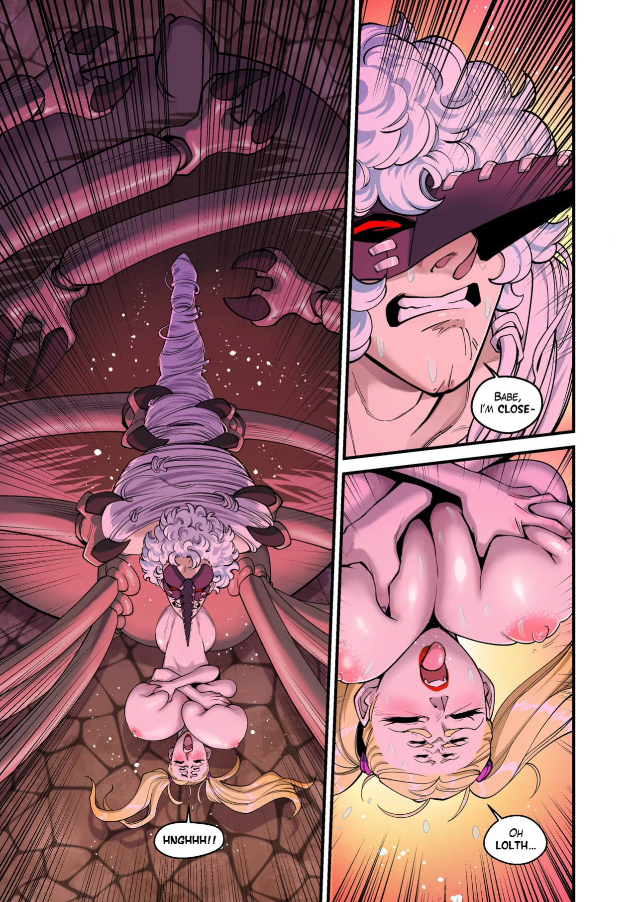 Evil Spinnerette x Bloodcrow 2 (Spinnerette)