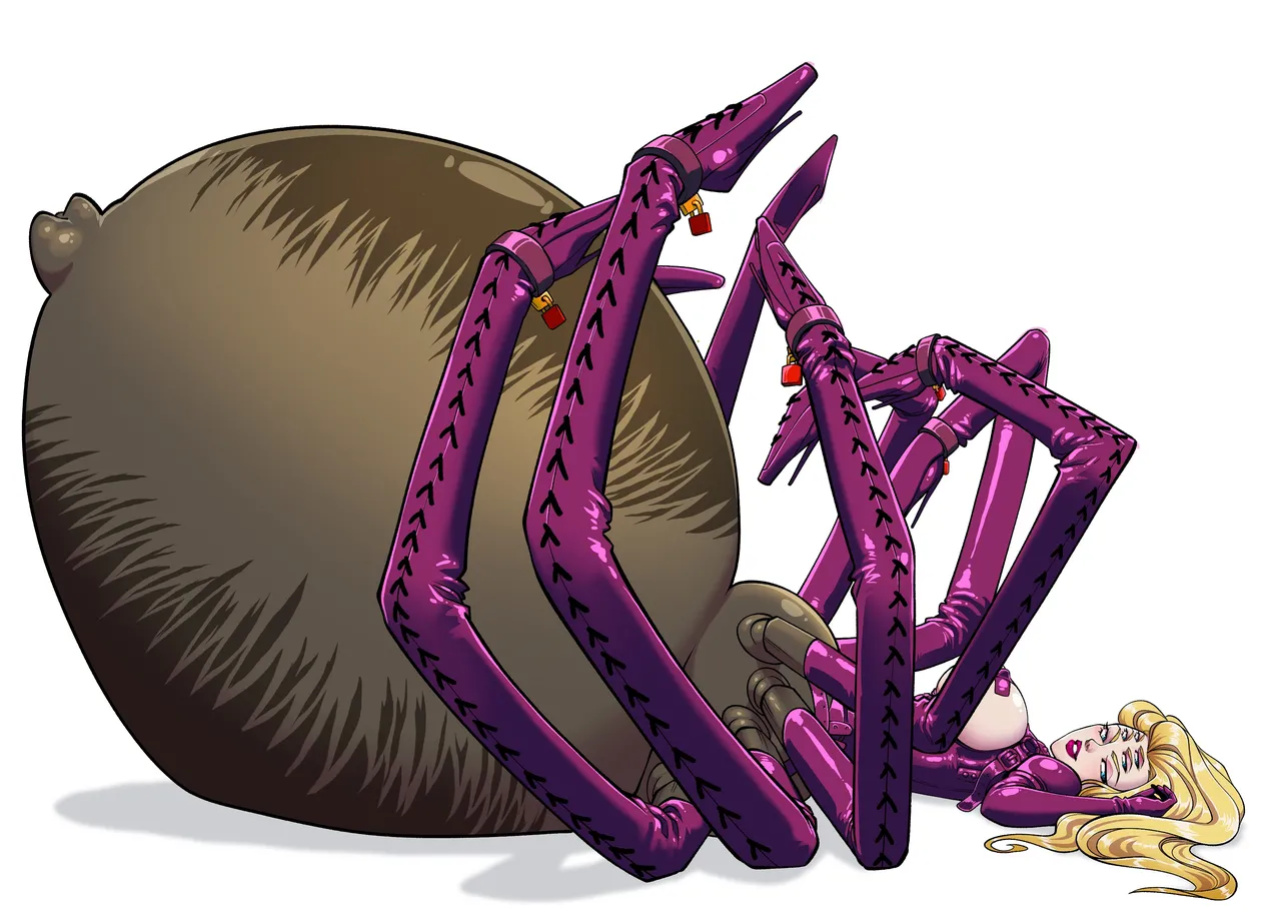 Evil Spinnerette x Bloodcrow 2 (Spinnerette)