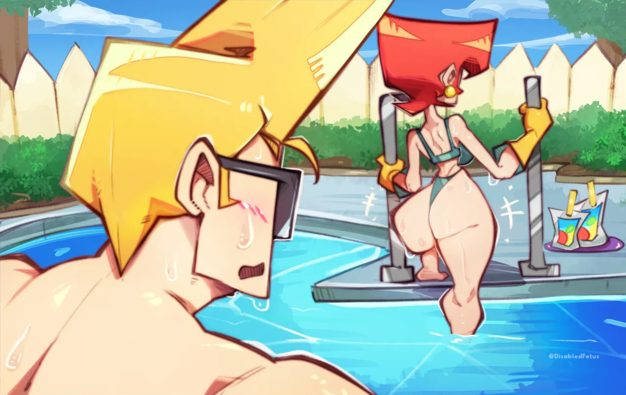 [DisabledFetus] Dad's Trophy (Johnny Bravo x Dexter's Mom series)