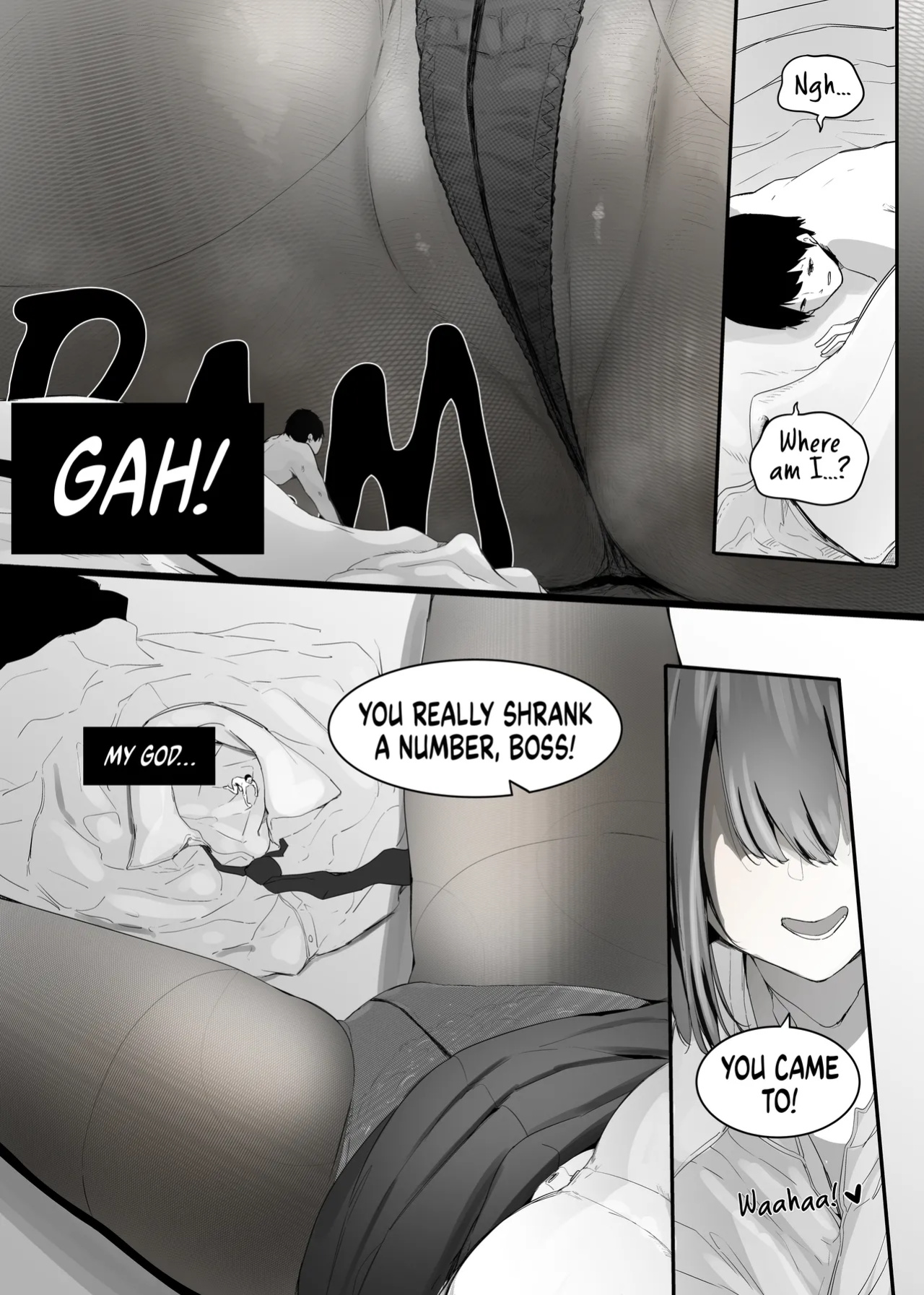 [Marushamo] Ore no Seiheki ga Kouhai ni Baretara Kouhai mo Onaji Seiheki datta | She Knows My Sexual Secret