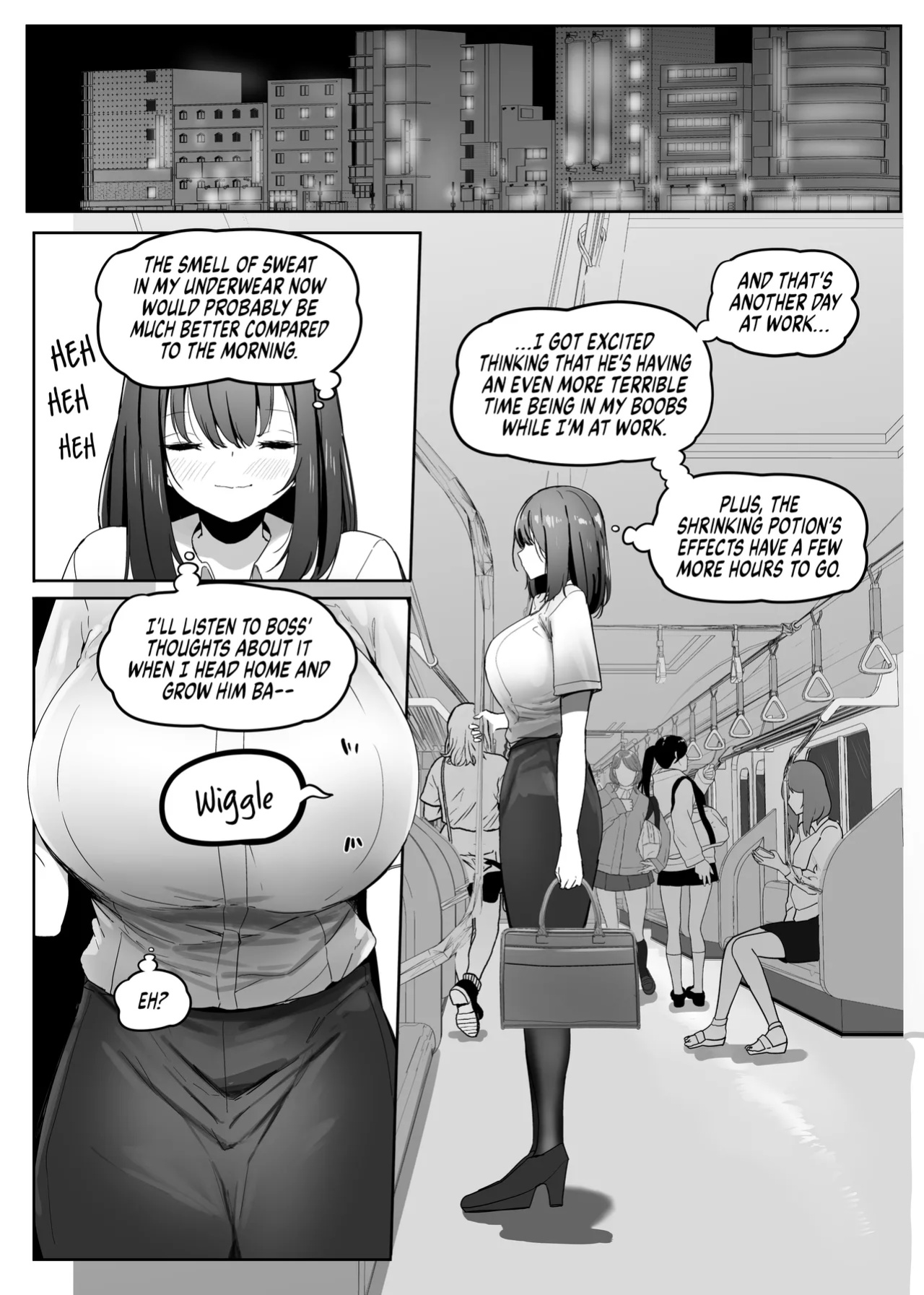 [Marushamo] Ore no Seiheki ga Kouhai ni Baretara Kouhai mo Onaji Seiheki datta | She Knows My Sexual Secret