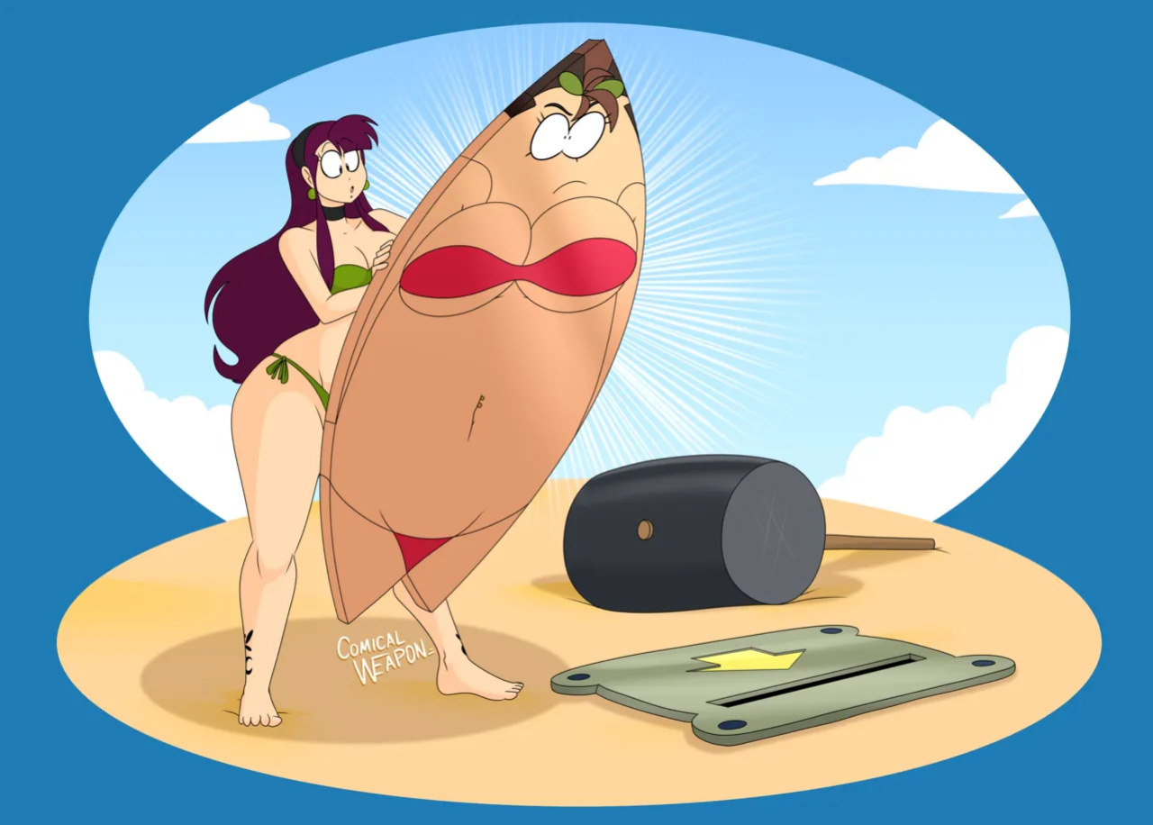 [ComicalWeapon] OC Vacation - Luna and Jess + Barbara and Amara