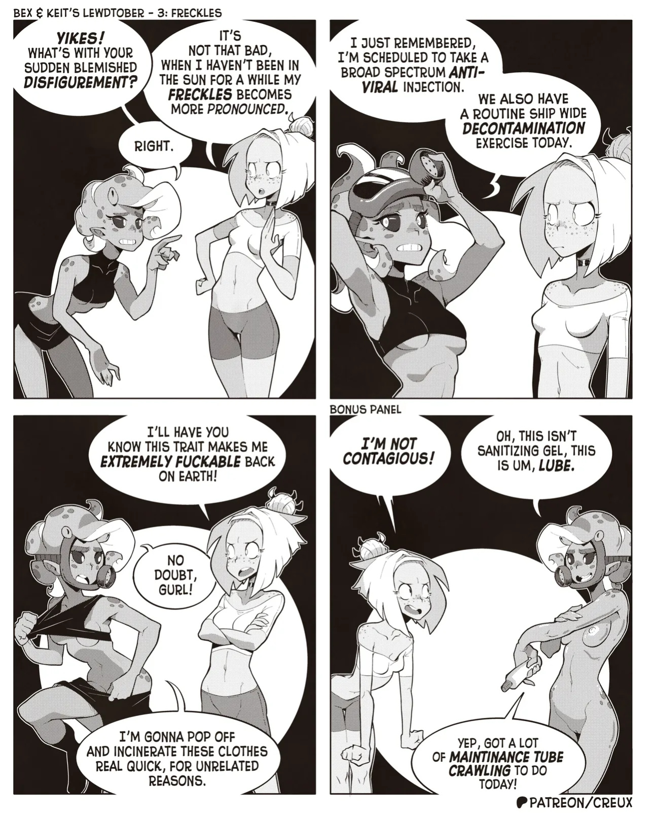 [Creux] Bex & Keit's Lewdtober 2024 + Extras