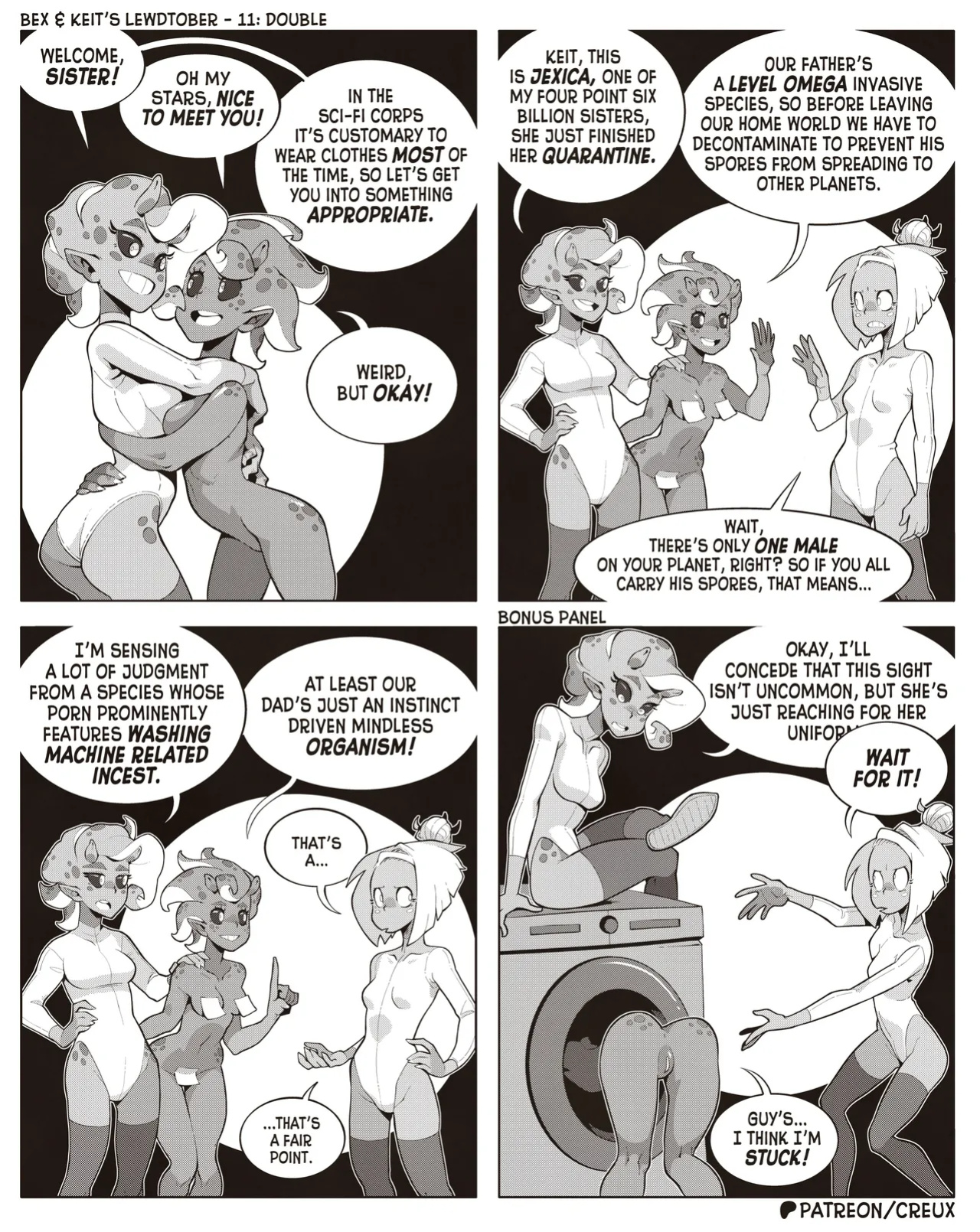 [Creux] Bex & Keit's Lewdtober 2024 + Extras