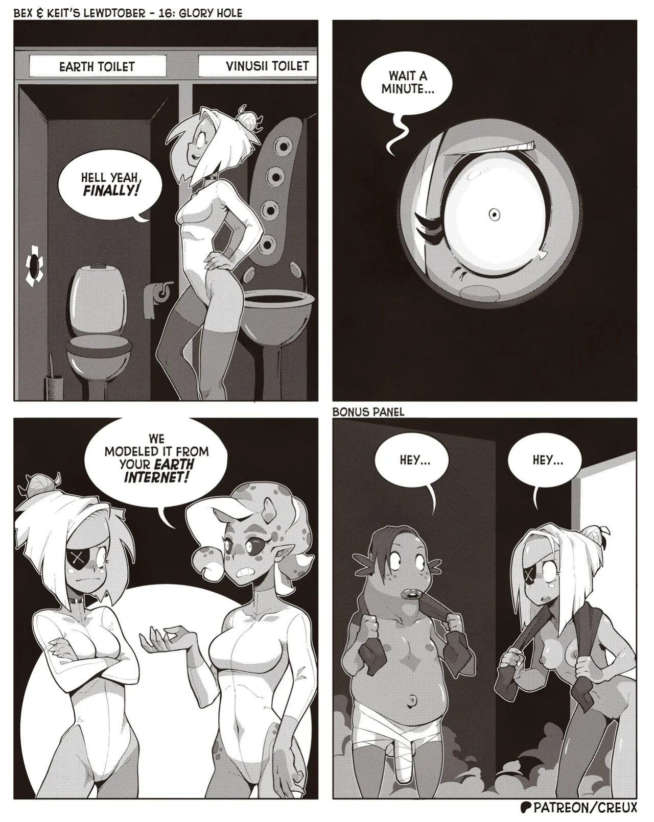 [Creux] Bex & Keit's Lewdtober 2024 + Extras