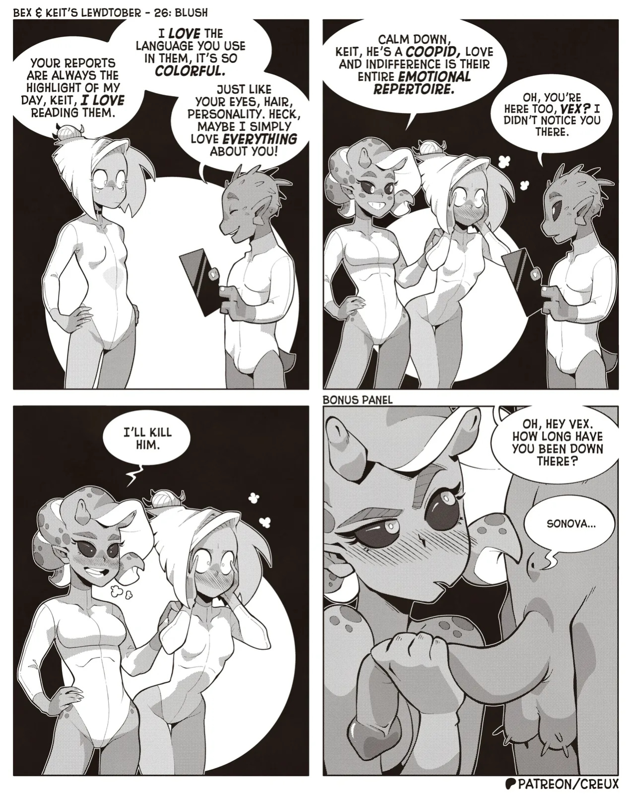 [Creux] Bex & Keit's Lewdtober 2024 + Extras