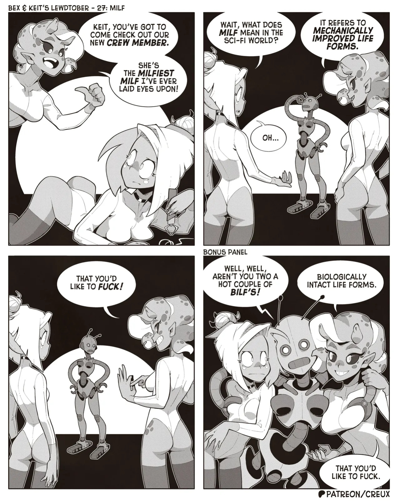 [Creux] Bex & Keit's Lewdtober 2024 + Extras