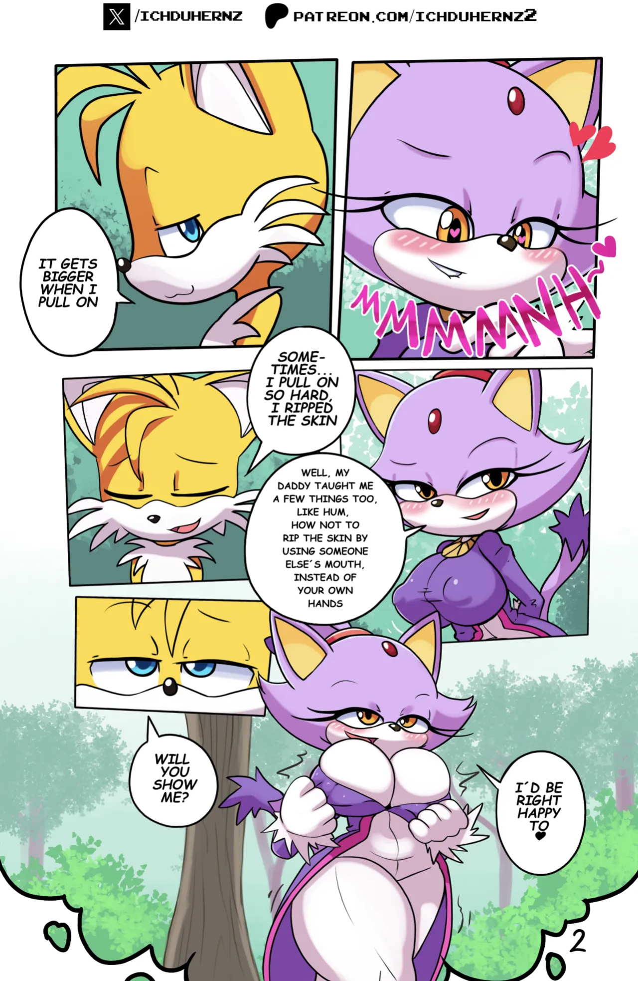 [Ichduhernz] Tails Rush'd: Blazy Mix
