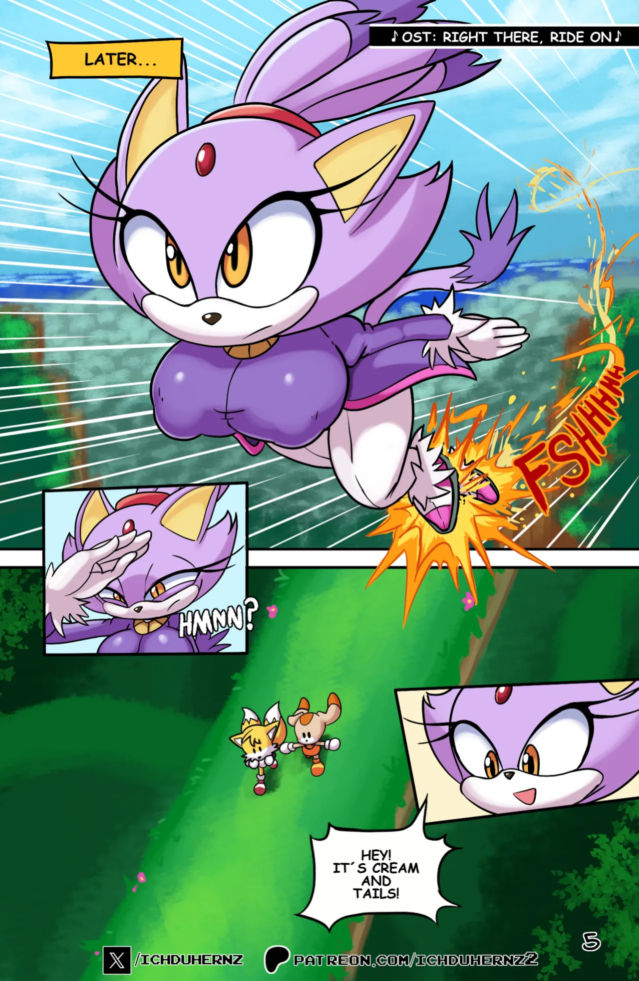 [Ichduhernz] Tails Rush'd: Blazy Mix