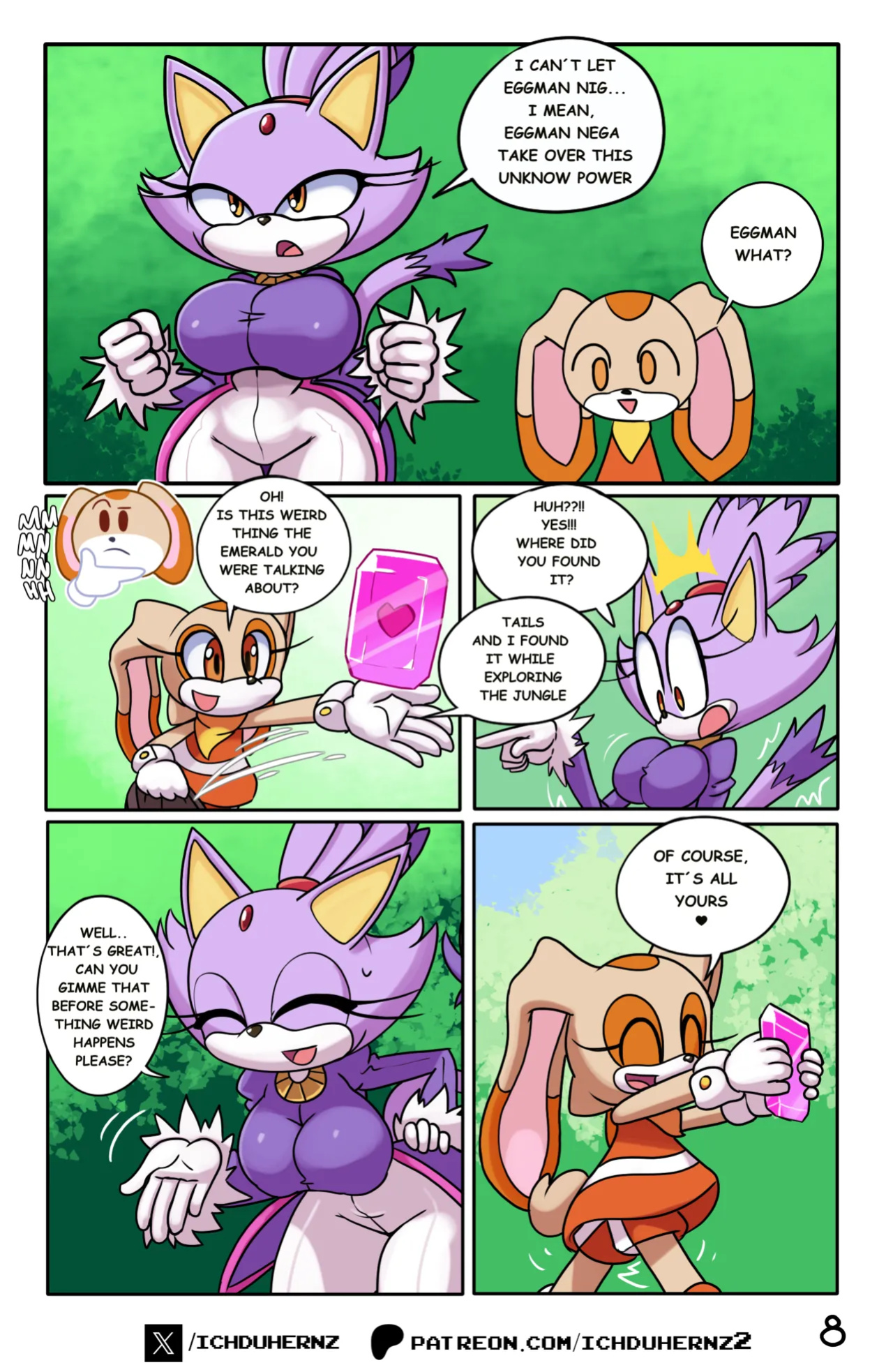 [Ichduhernz] Tails Rush'd: Blazy Mix