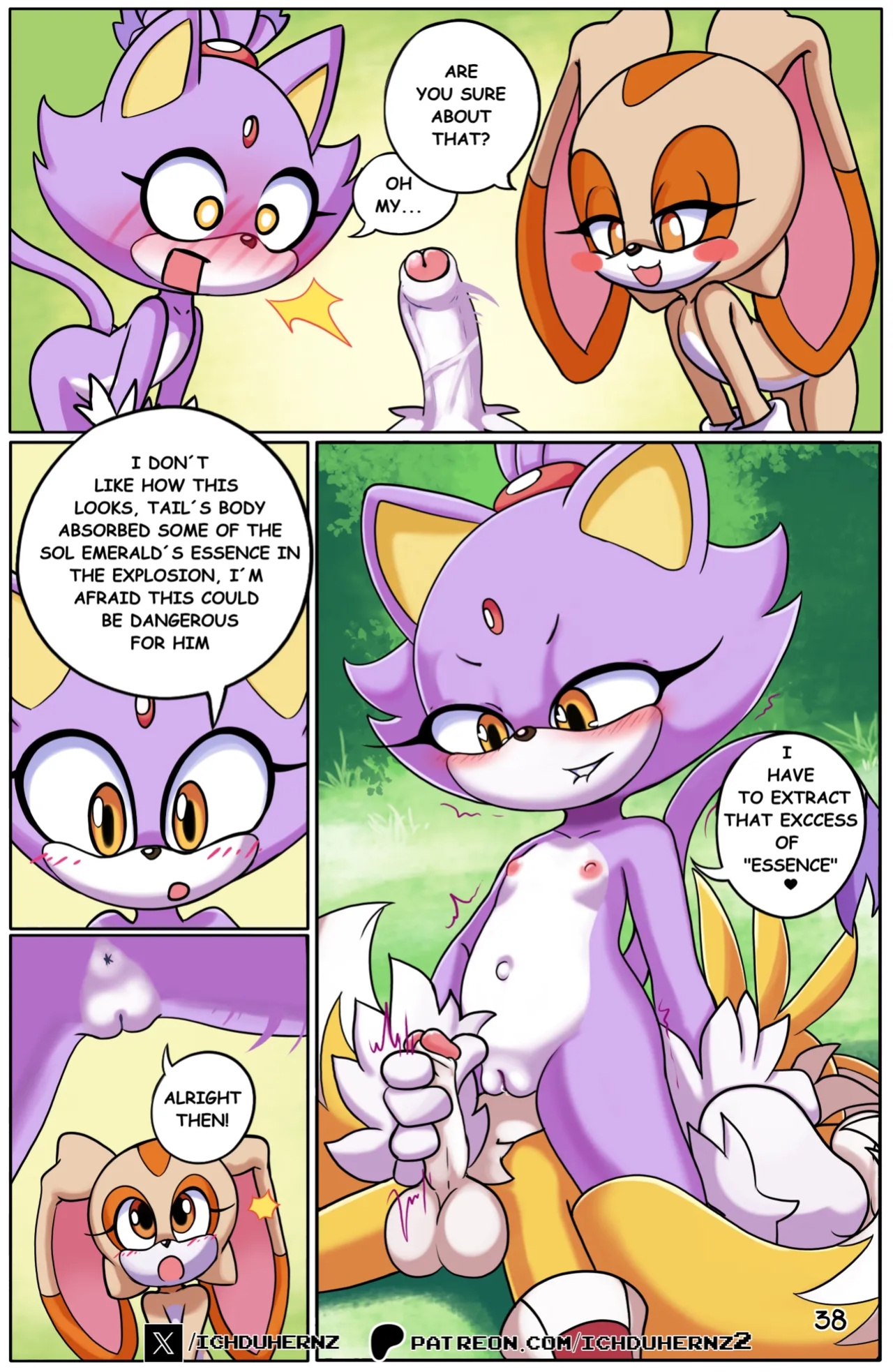 [Ichduhernz] Tails Rush'd: Blazy Mix
