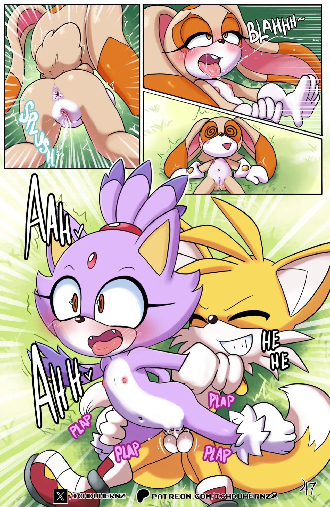 [Ichduhernz] Tails Rush'd: Blazy Mix