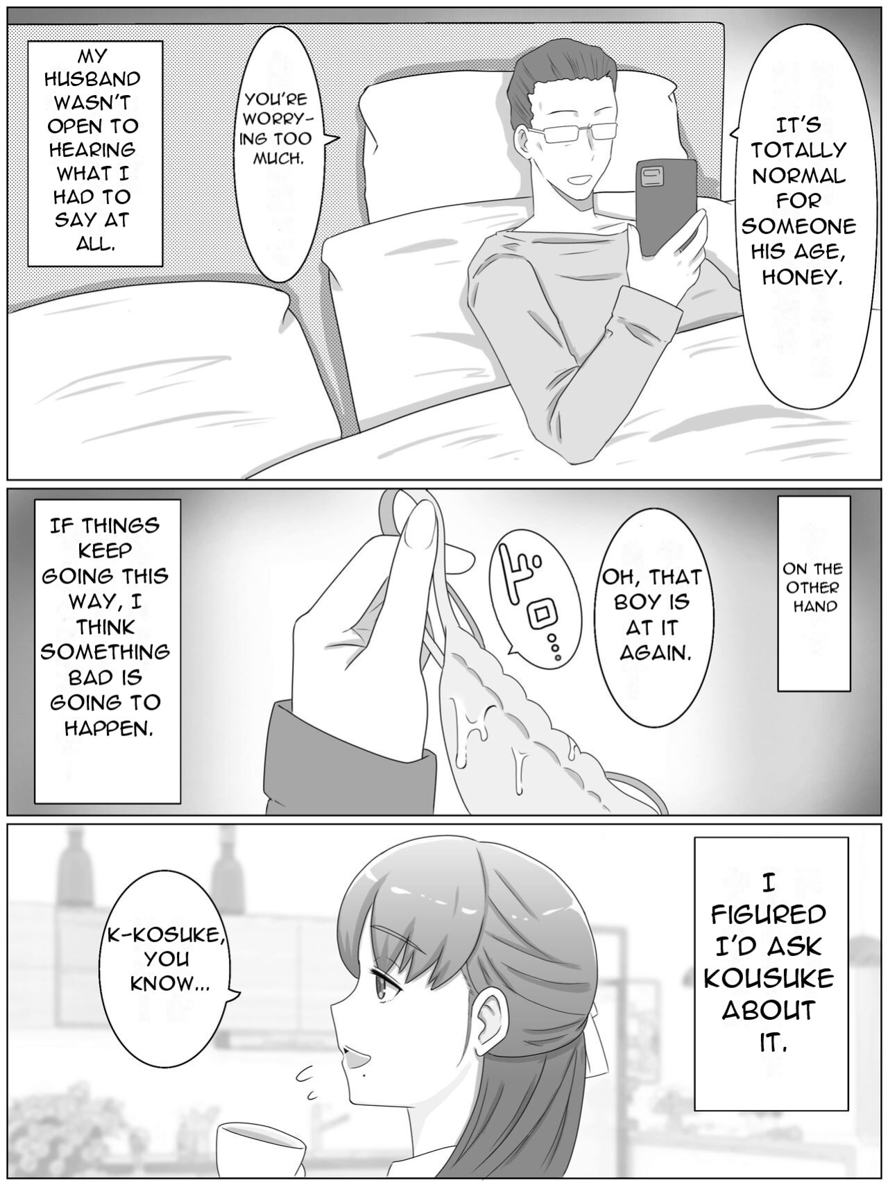 [Saimonke] Kaa-san to Shitai Koto ~ Musuko no Kodane de Haramu Kyonyuu Haha [DarklordMTLs]