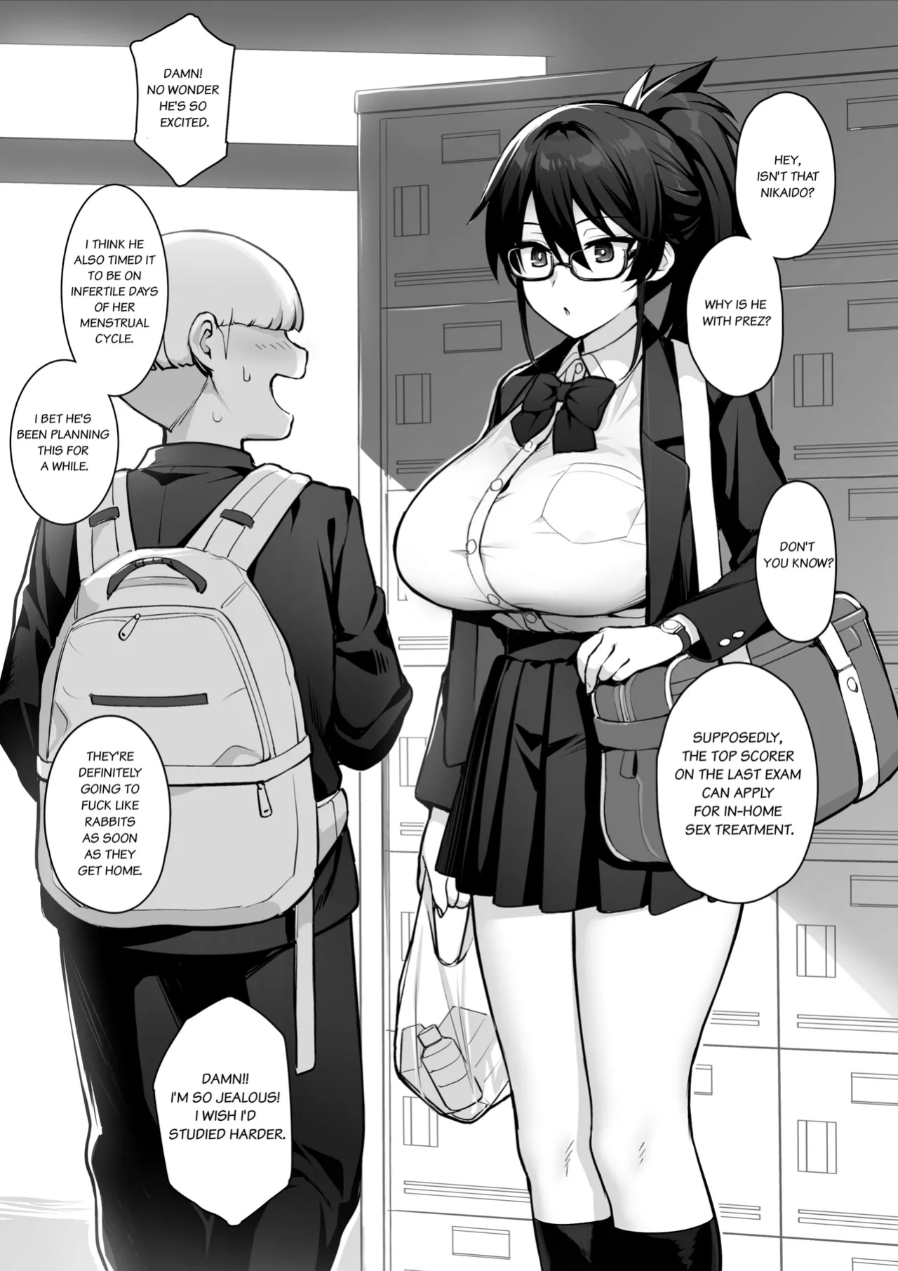 [TRY] About the New President of the Disciplinary Committee's Huge Tits