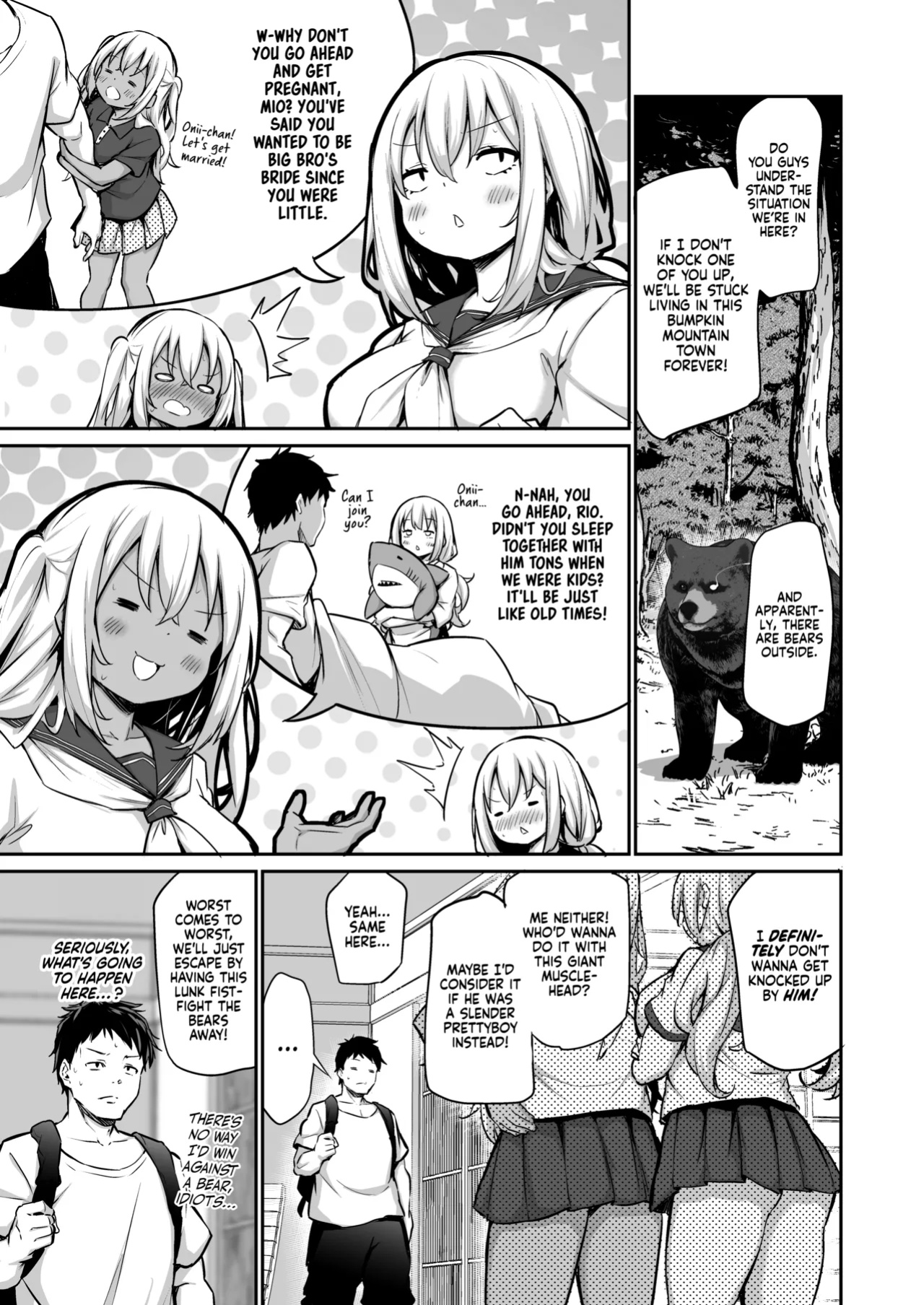 [Airandou] Imouto-tachi o Haramasenai to Derarenai Mura | You Must Breed Your Sisters to Leave This Village [head empty]