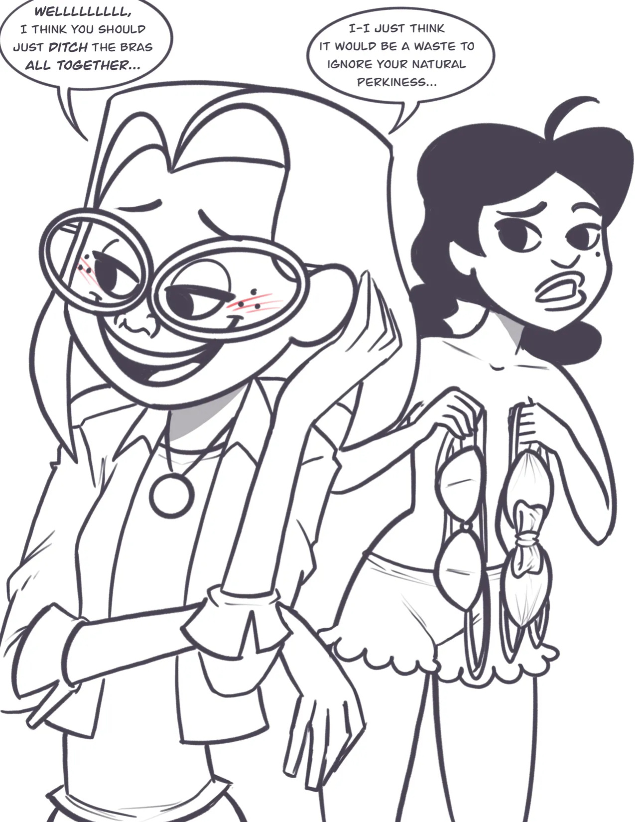 [LiquidMark] Penny x Zoey (The Proud Family)