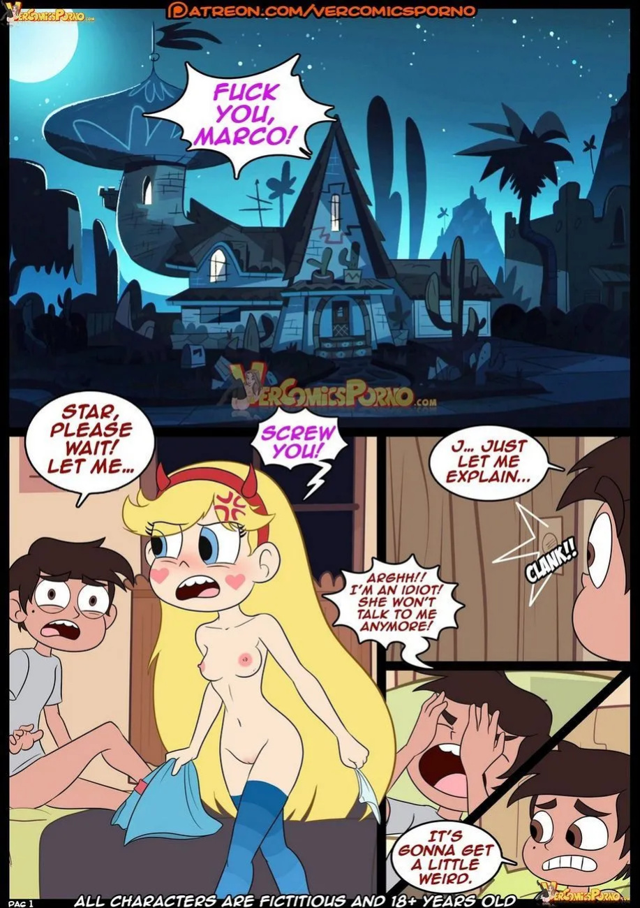 Star VS The Forces Of Sex (Star VS The Forces Of Evil) [Croc] 1 - 4