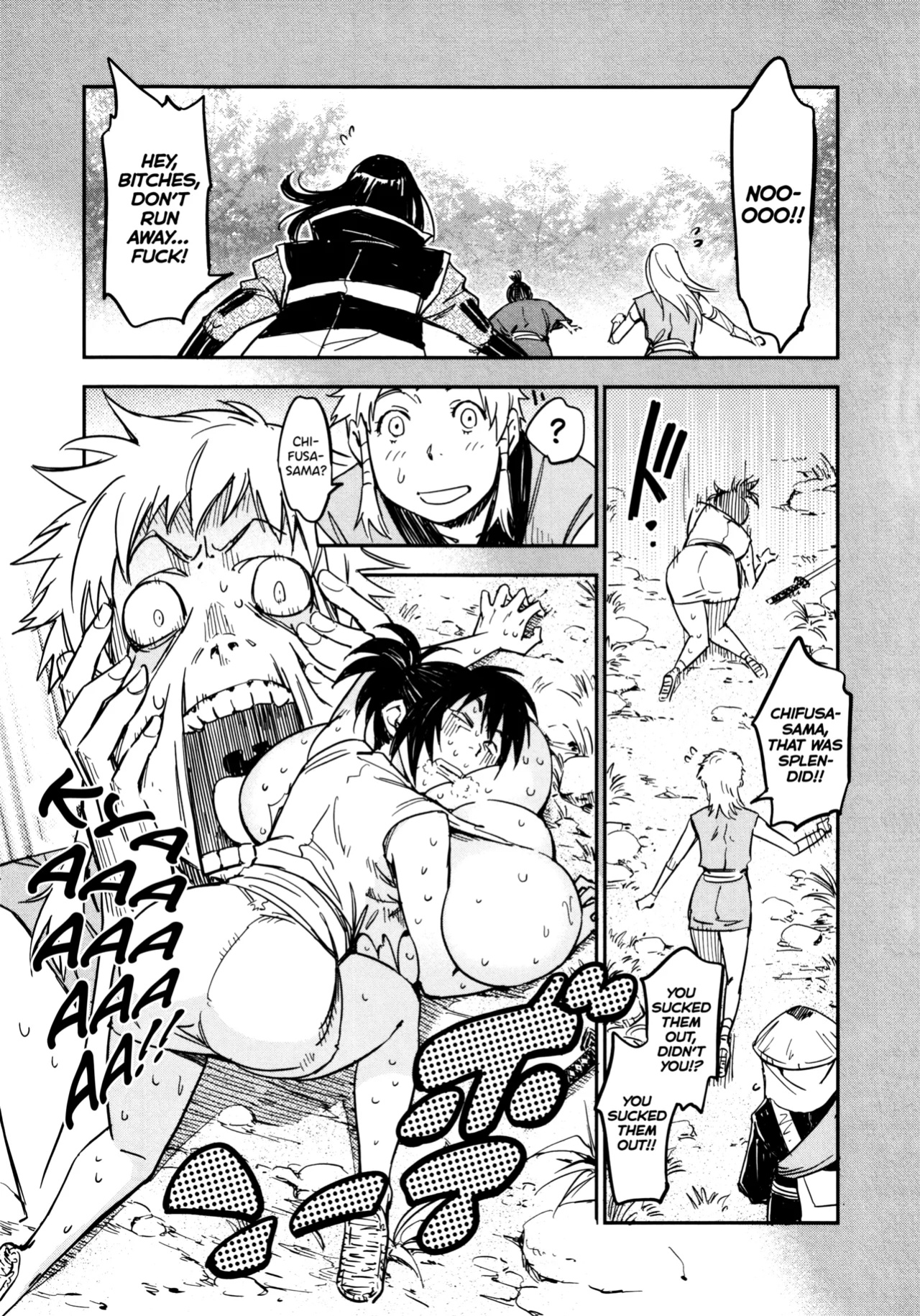 [Yamada Hideki] Manyuu Hikenchou Ch.13-17 (Vol.3 Ch.1-5) [biribiri]