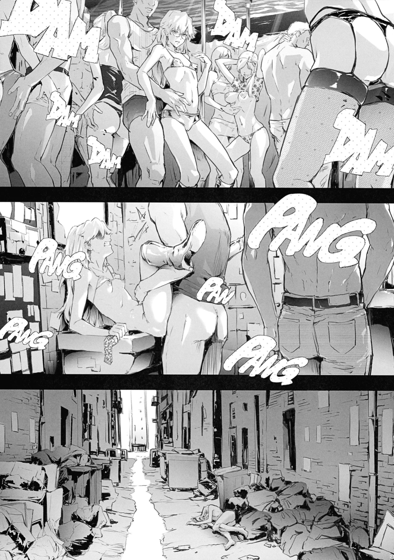 (C104) [ONOKORODOU (Shiki Takuto)] BITCH BITCH (BURN THE WITCH) [Rinruririn]