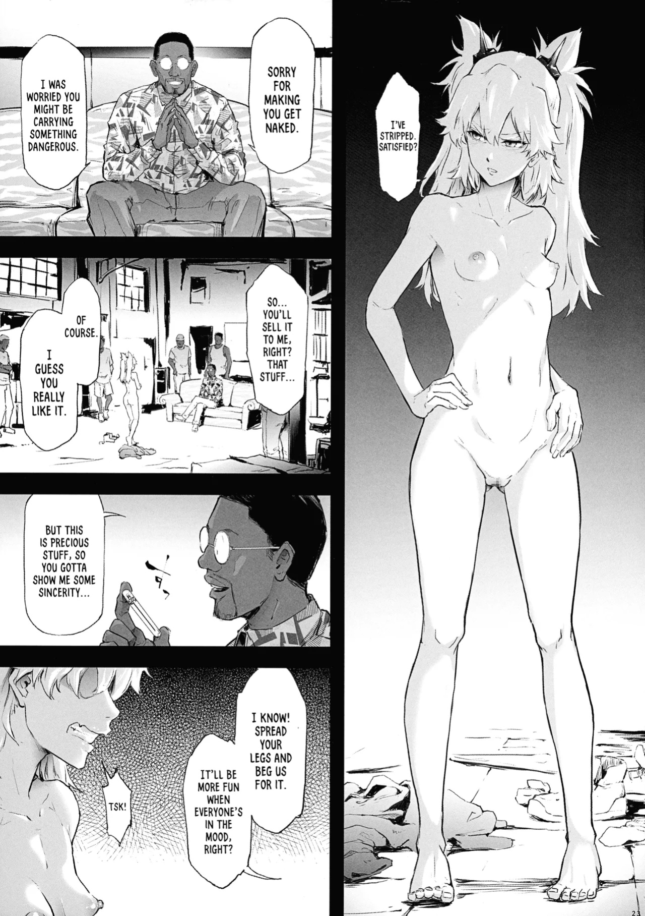 (C104) [ONOKORODOU (Shiki Takuto)] BITCH BITCH (BURN THE WITCH) [Rinruririn]