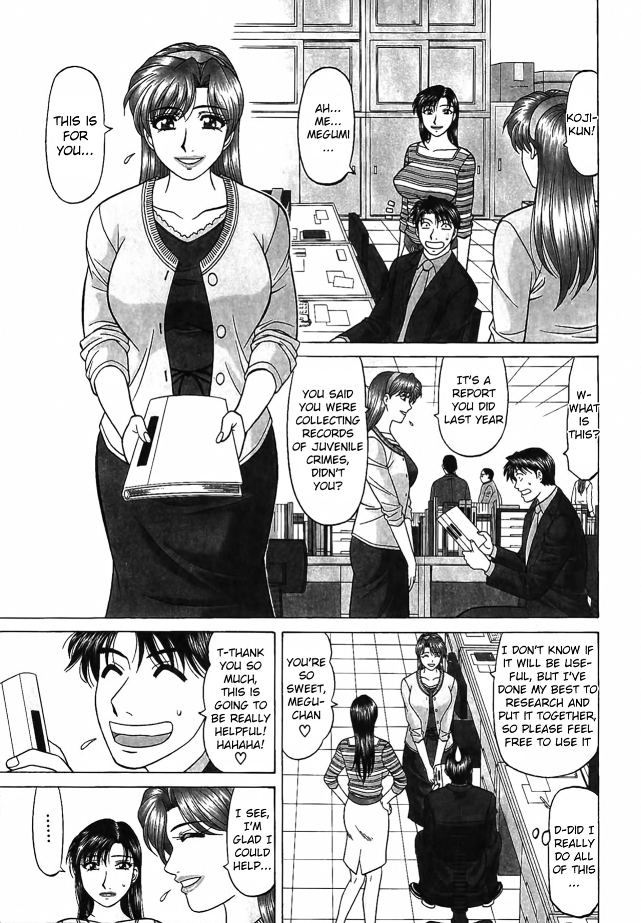 [Ozaki Akira] Caster Natsume Reiko no Yuuwaku Vol. 4 Ch.1-6