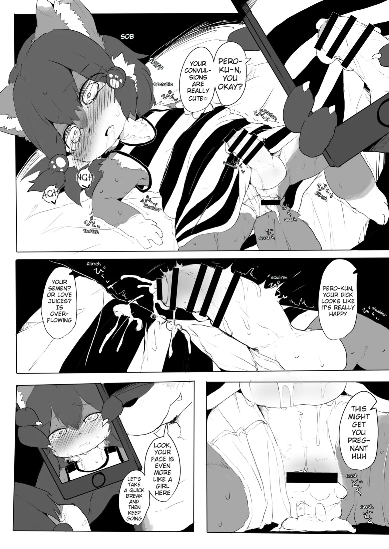 (Kansai! Kemoket 6) [Mayoineko (DAGASI)] Untitled Perro-Kun Doujin (Kemo Otokonoko Lovers) [Benjiboyo]