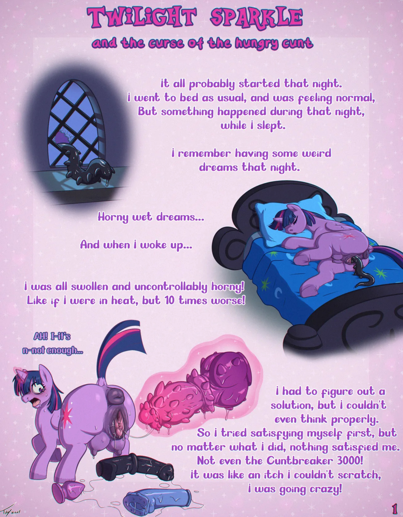[Tobyart] Twilight sparkle and the curse of the hungry cunt