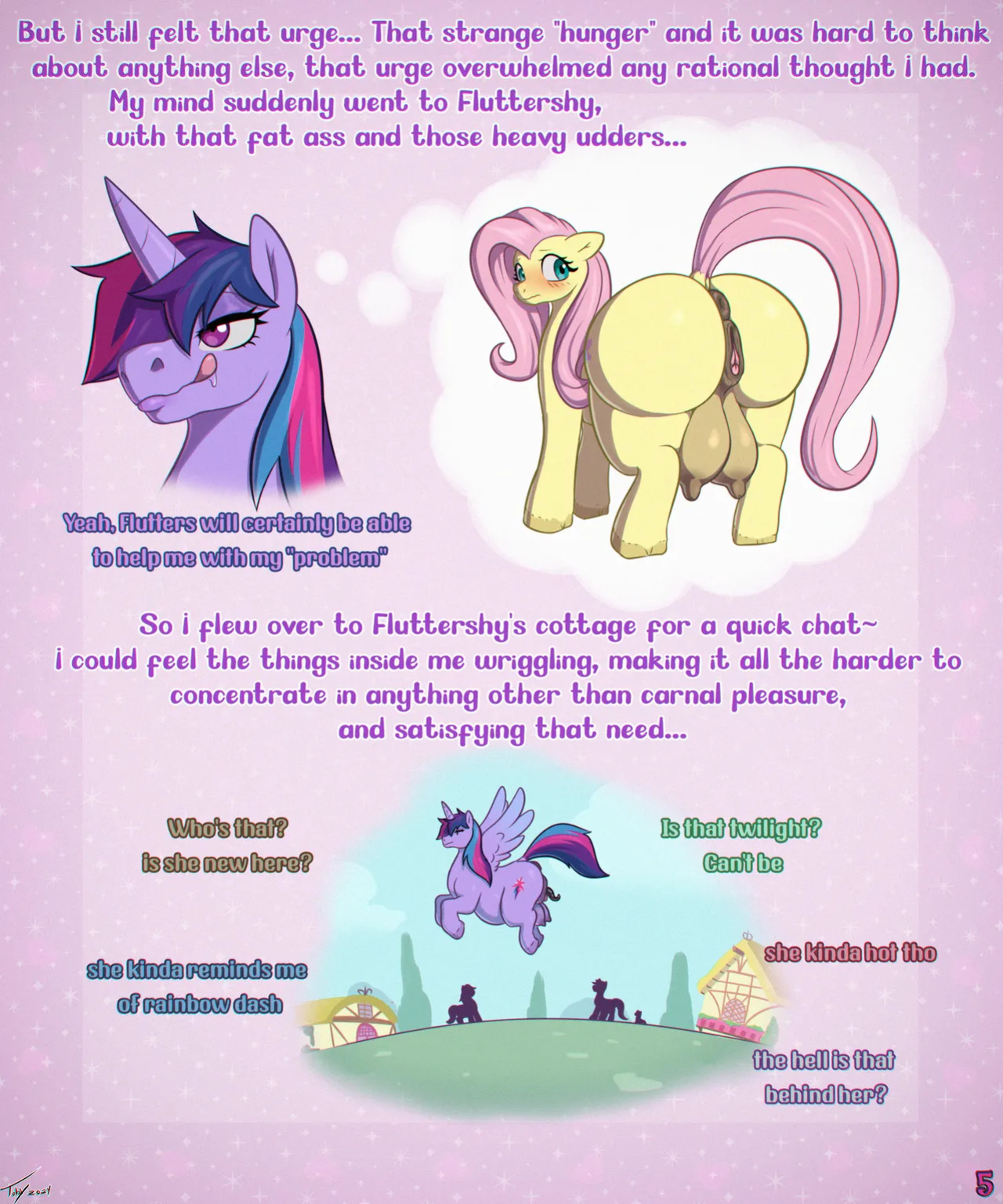 [Tobyart] Twilight sparkle and the curse of the hungry cunt
