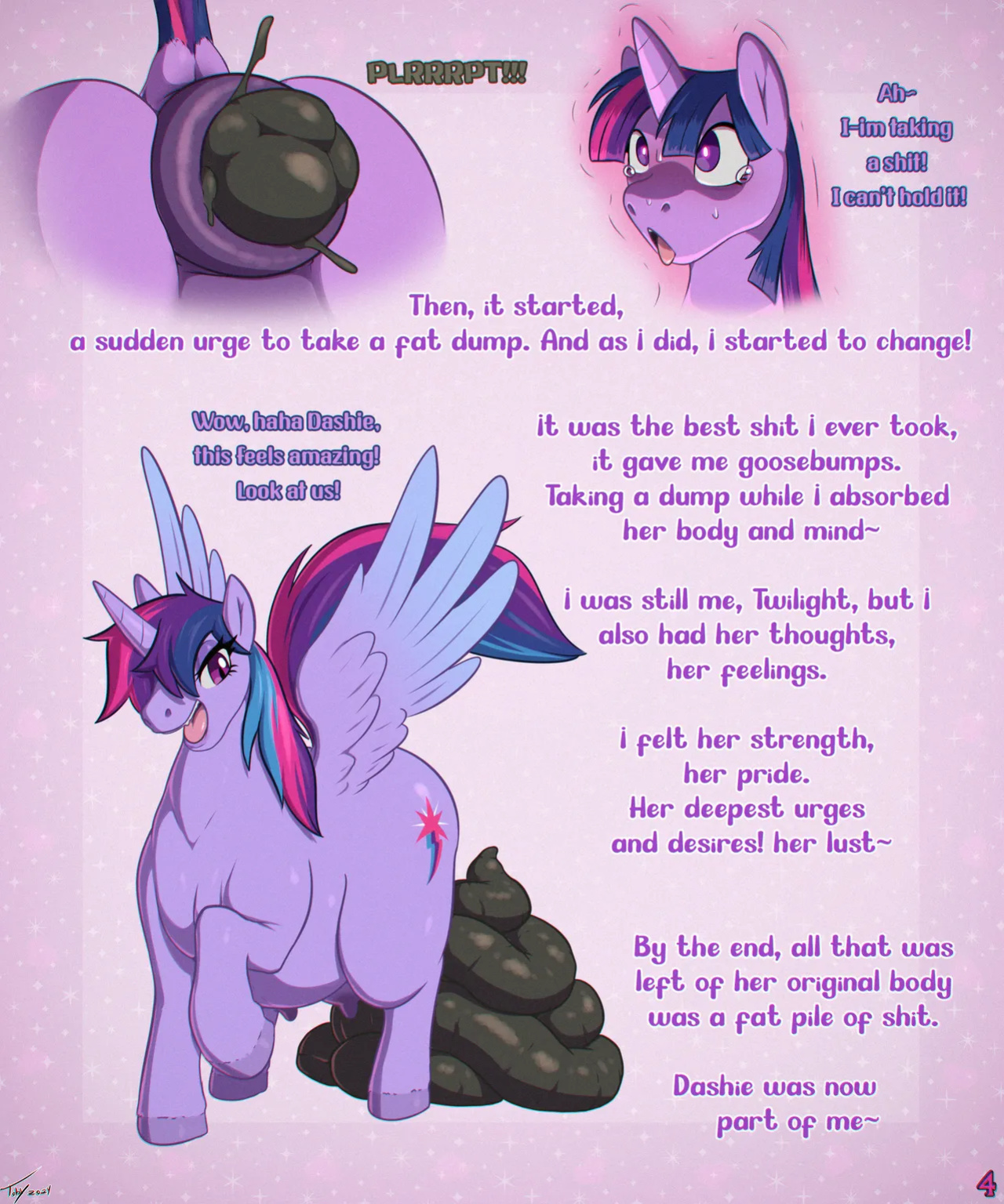 [Tobyart] Twilight sparkle and the curse of the hungry cunt