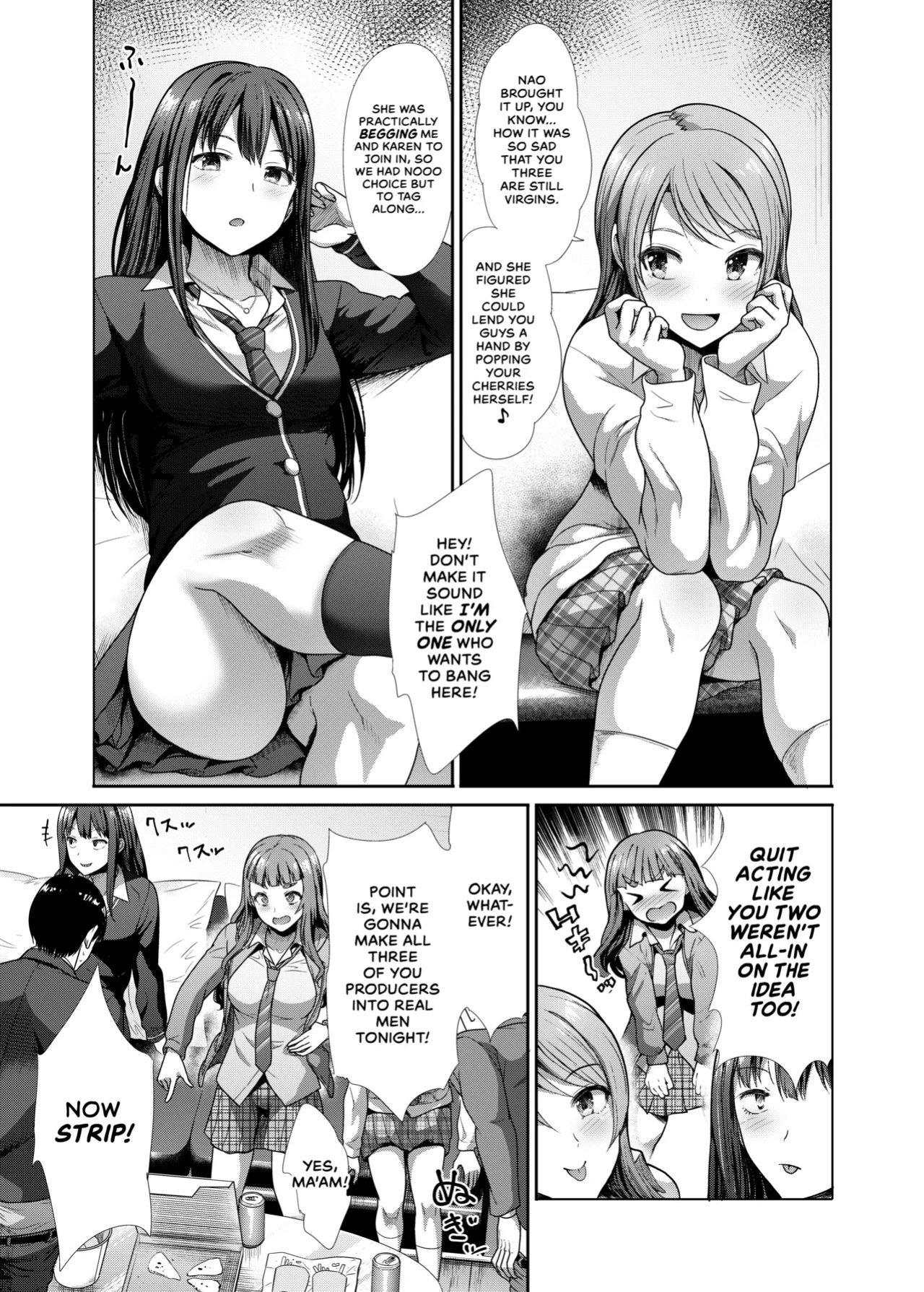 [Takemasaya (Takemasa Takeshi)] Sannin Issho de Iinjyanai | Why Not The Three Of Us Together? (THE IDOLM@STER CINDERELLA GIRLS) [head empty]
