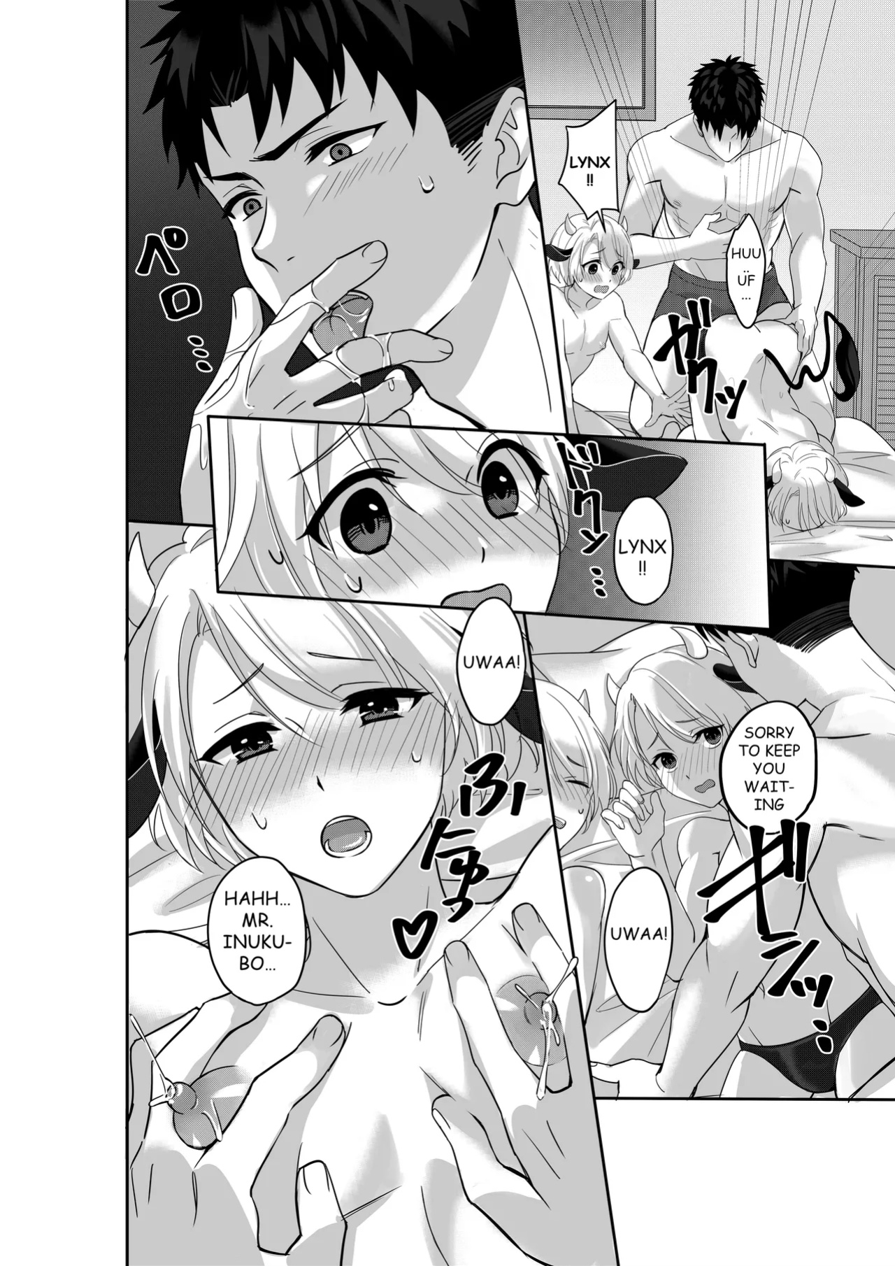 [Akagirenya (Toki7, Kinokoyun, Akagirenya)] WELCOME TO MILK BULLS CAFE PLEASE INDULGE TO THE TWIN MILK BULLS’ EXTRA THICK YET EROTIC MILK