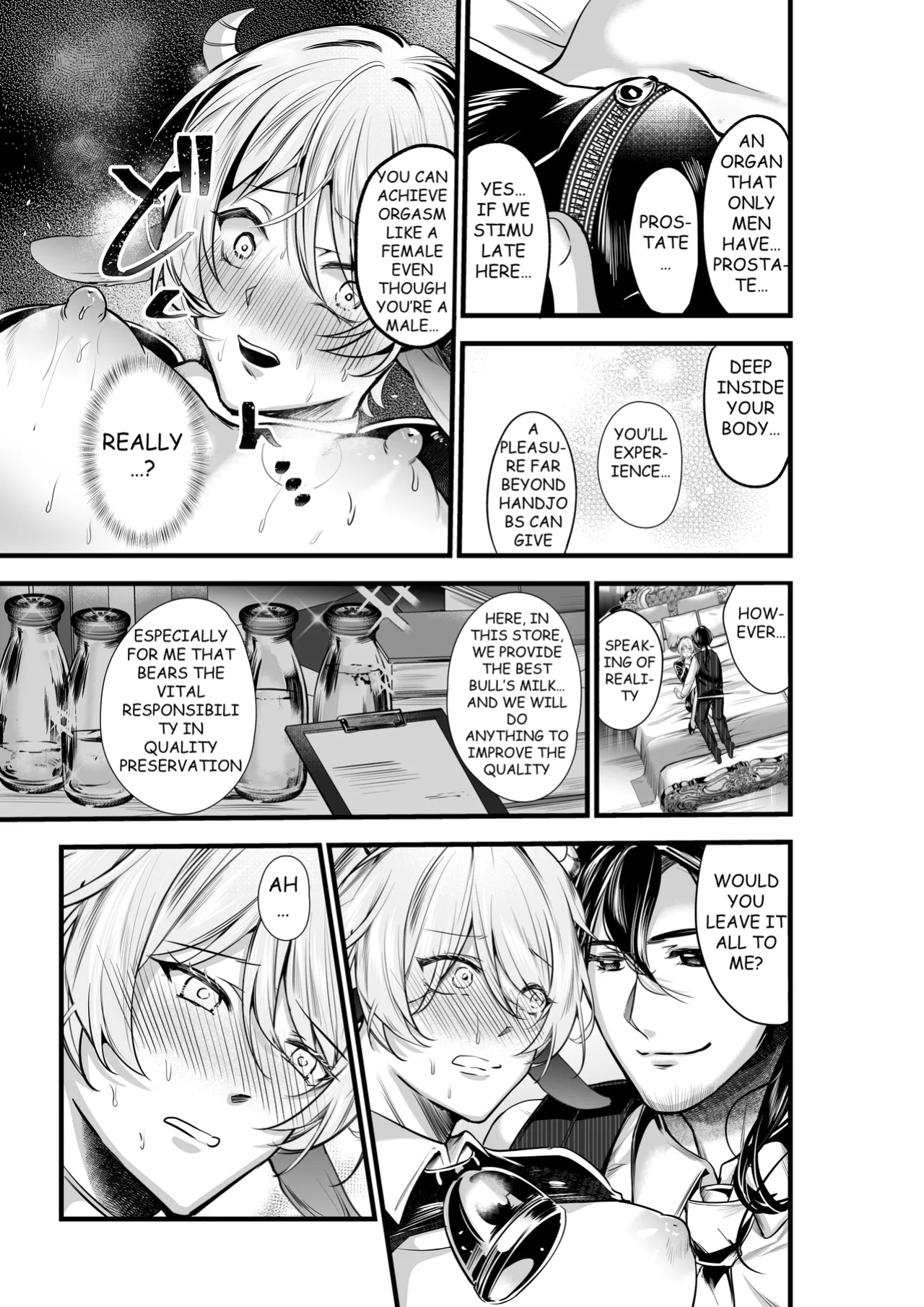 [Akagirenya (Lilith, Kinokoyun, Akagirenya)] THE PROSTATE OF THE INVERTED NIPPLES BULL EXCITING EXPLOITATION MOW~ IMMENSE MILK EJACULATION