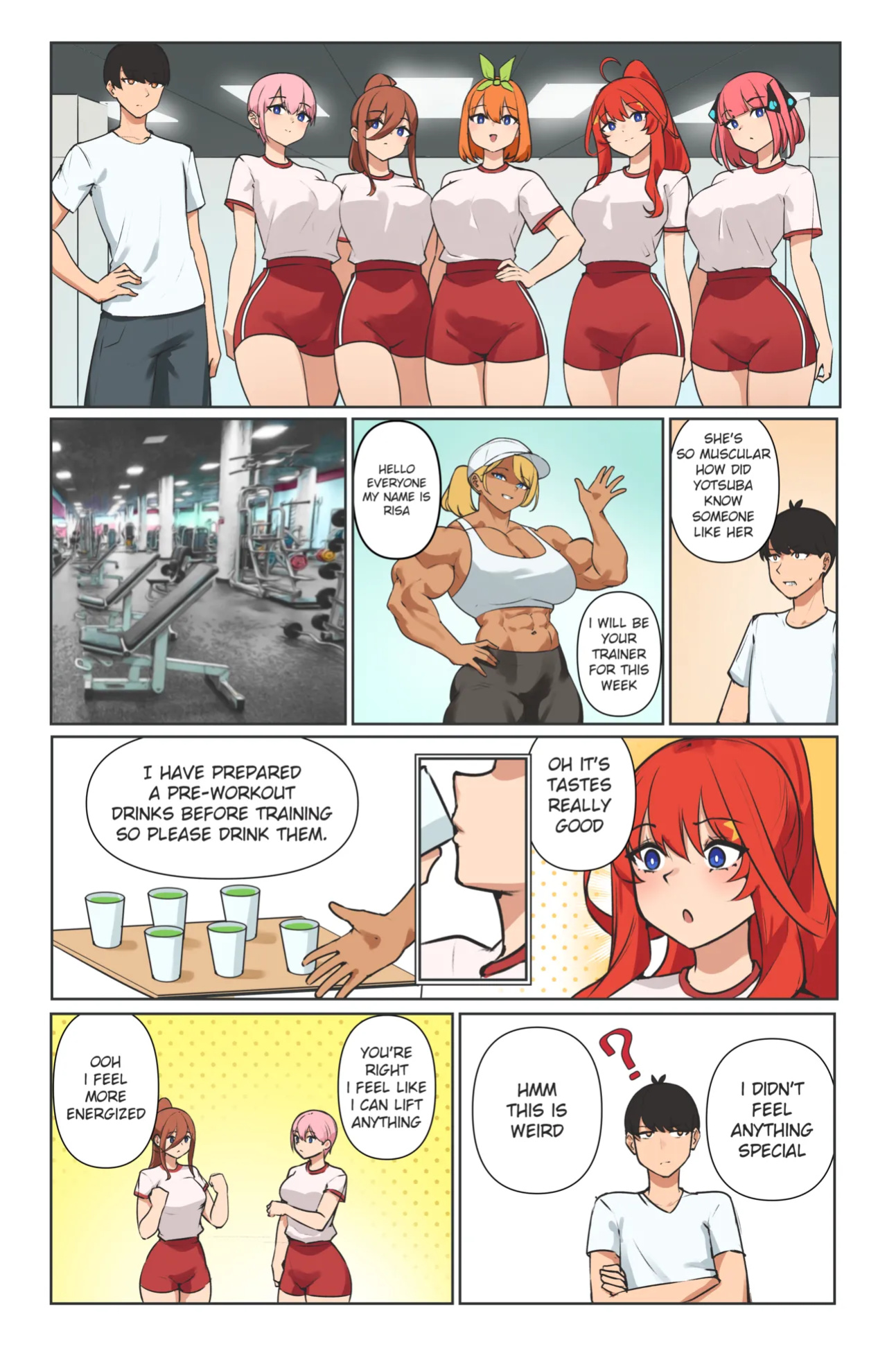 [Musctonk] Quintessential Quintuplets Comic + Bonus comic