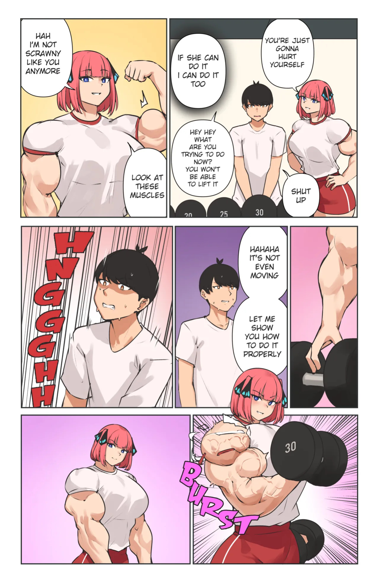 [Musctonk] Quintessential Quintuplets Comic + Bonus comic