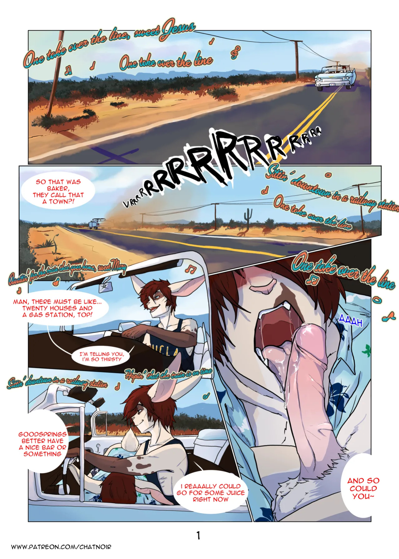 [Chat Noir (LaudanumSerum)] Hit the Road: Chapter 2 - Big Iron