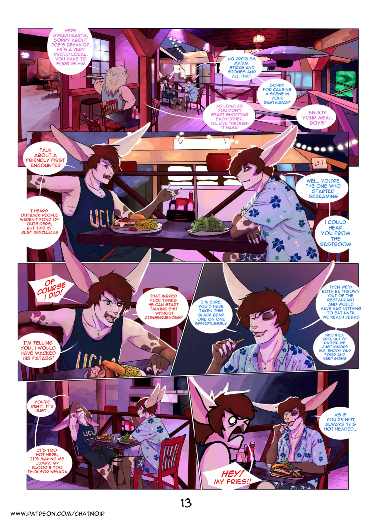 [Chat Noir (LaudanumSerum)] Hit the Road: Chapter 2 - Big Iron
