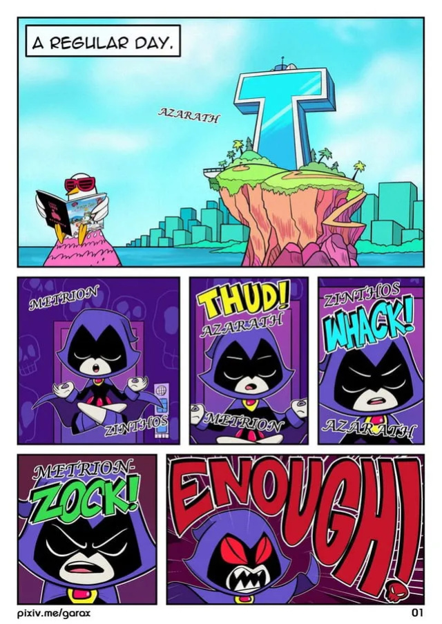 [Garabatoz] A Helping Wing (Teen Titans Go)