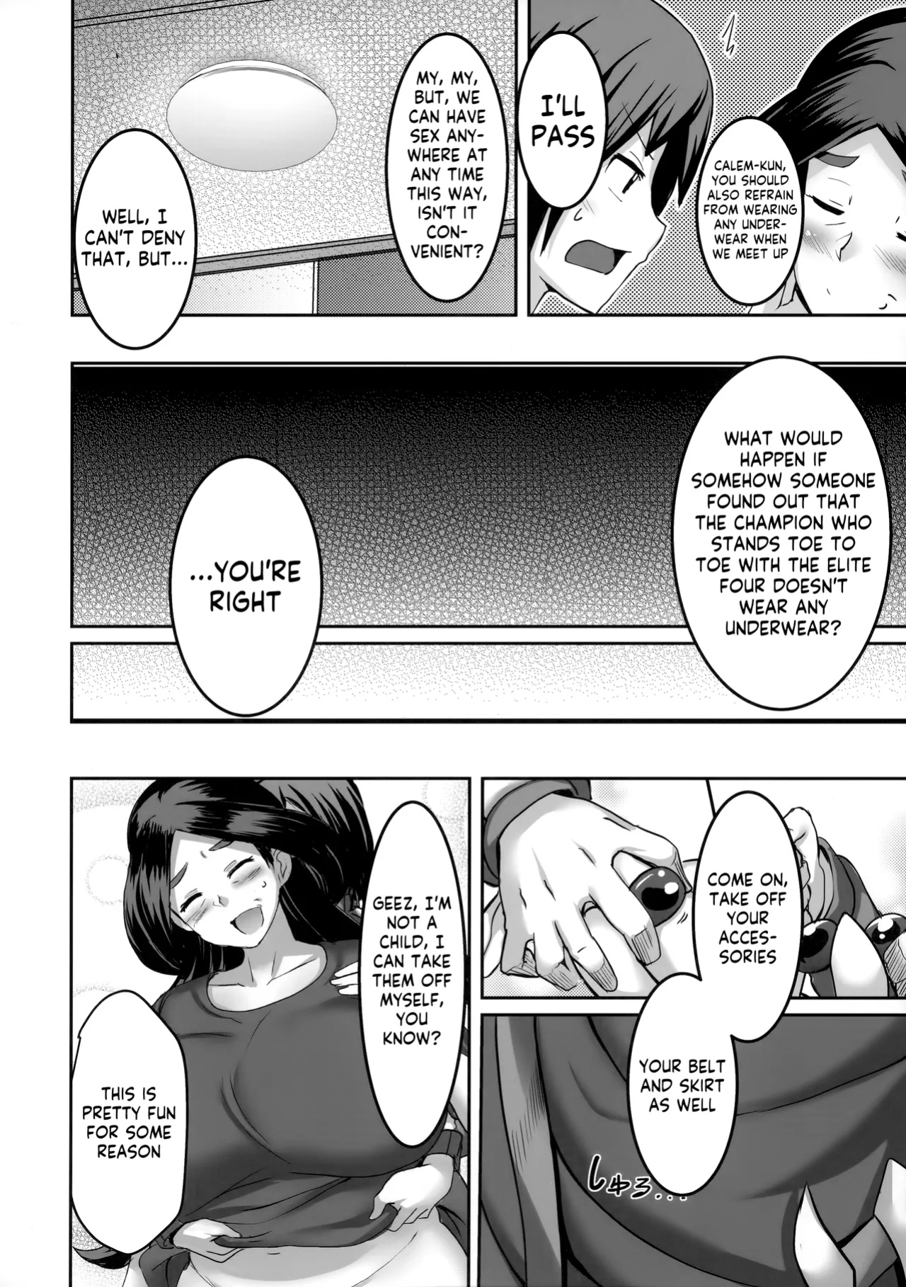 (C103) [Muchi Pani DAYS (Maki Ikazuya)] Ureta Ryuu wa Midara ni Odoru | The Lascivious Dance of the Ripe Dragon (Pokémon X and Y) [Kappasa]