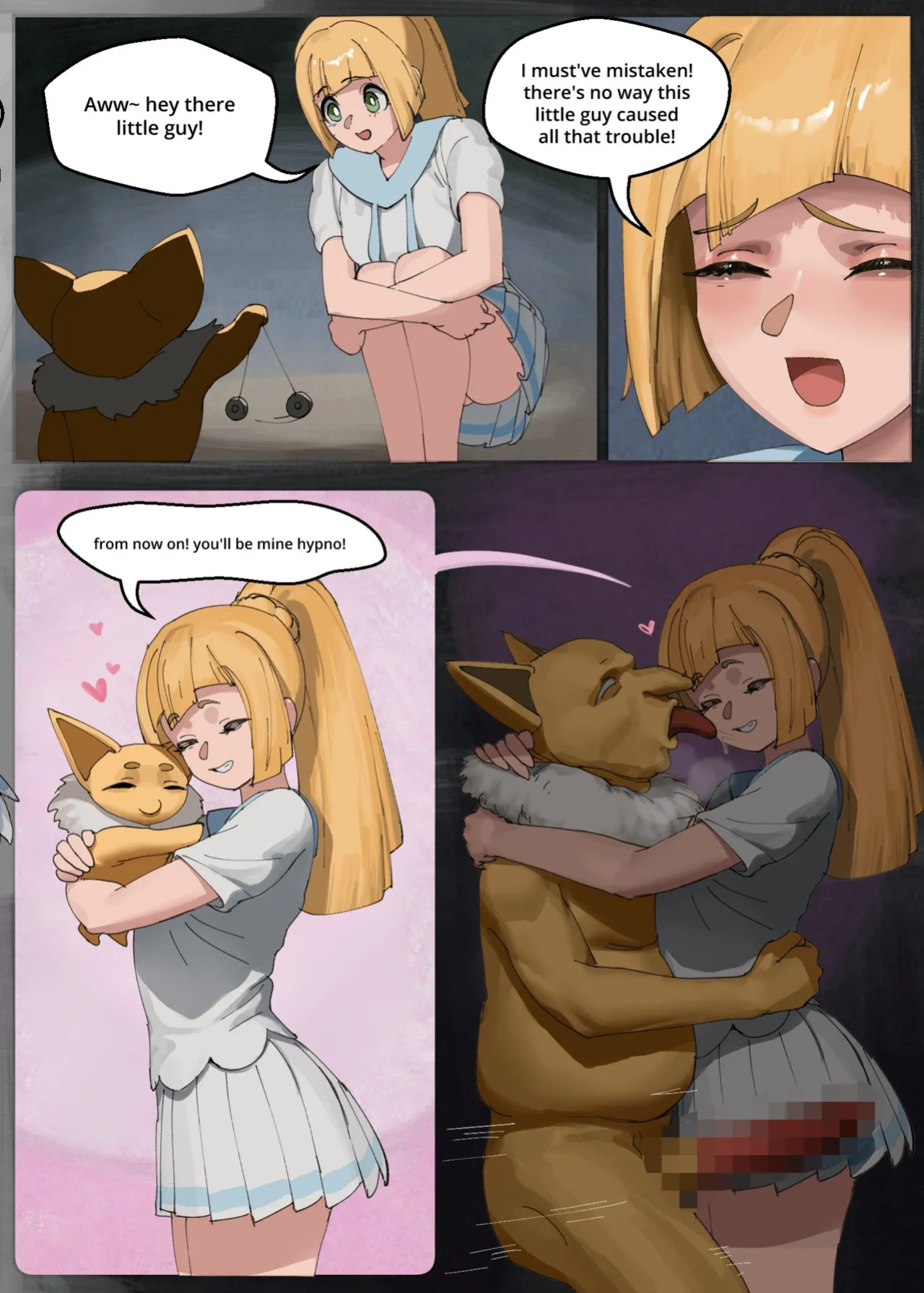[Wjs07] Lillia thinks hypnos are cute (Pokemon)