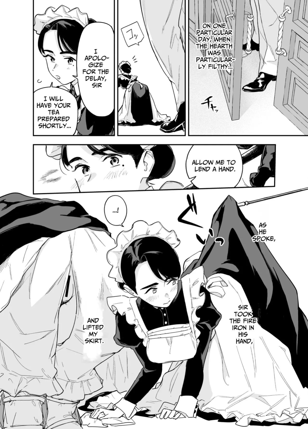 [F no Kottoubako (Onizuka Frill)] Wagaya no Housemaid Bridget Sei no Gohoushi ~Danro Souji kara Kozukuri made~ | My Housemaid Bridget's Sexual Services ~From Cleaning Fireplaces To Procreative Sex~ [meatmanTL]