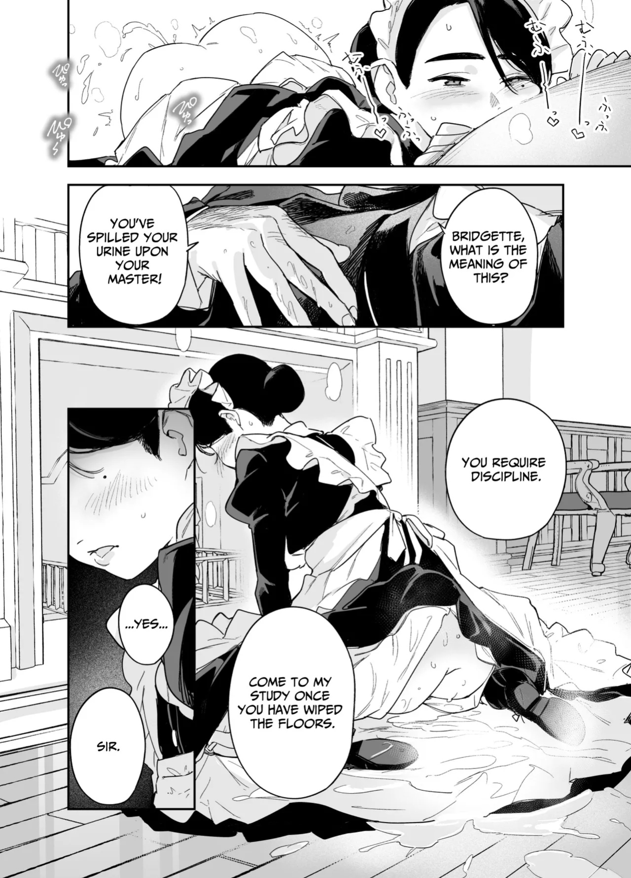 [F no Kottoubako (Onizuka Frill)] Wagaya no Housemaid Bridget Sei no Gohoushi ~Danro Souji kara Kozukuri made~ | My Housemaid Bridget's Sexual Services ~From Cleaning Fireplaces To Procreative Sex~ [meatmanTL]