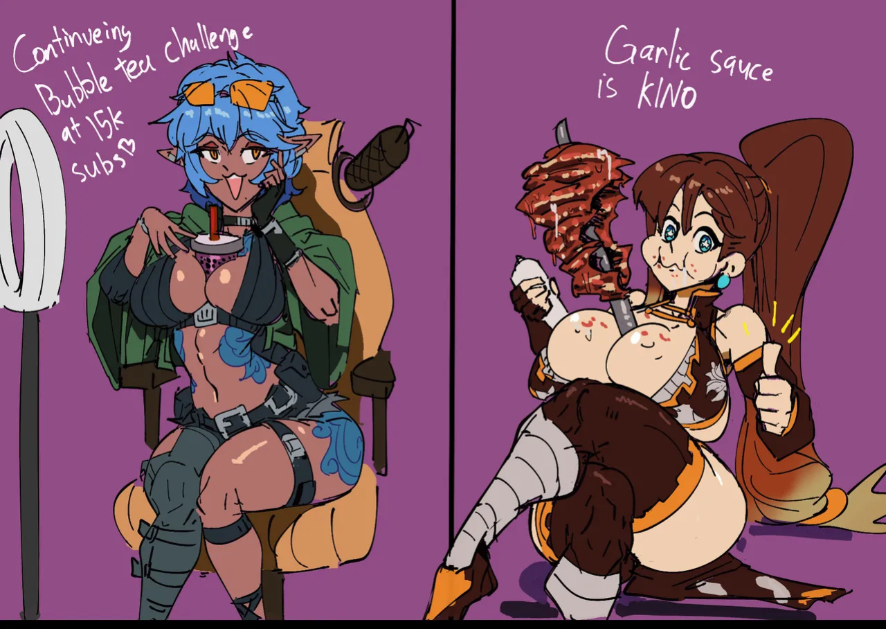 [Bathsalts1] Short Roxy and Miki