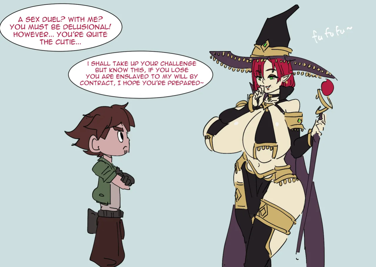 [Bathsalts1] Short King and the Witch (OC)