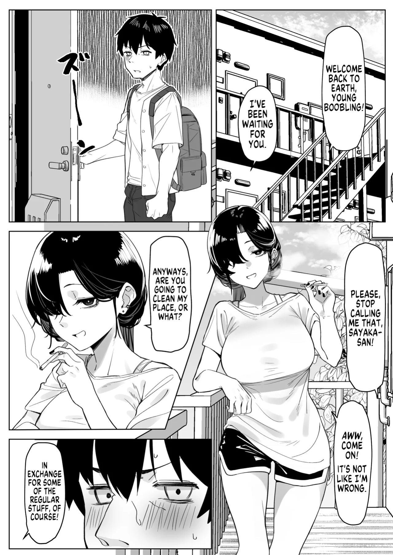 [MM] Darashinai tonari no OL | Sloppy OL Neighbour [MegaFagget]