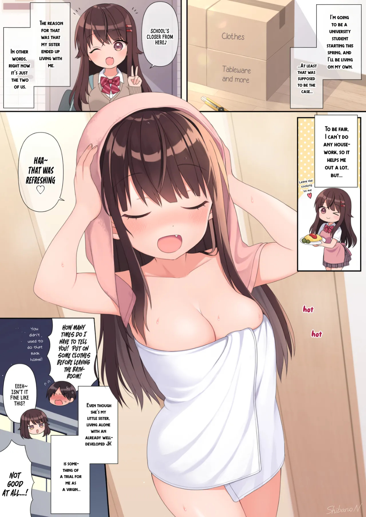 [Shibano Nanao] Ore no Ie no Koakuma Imouto [ENG]