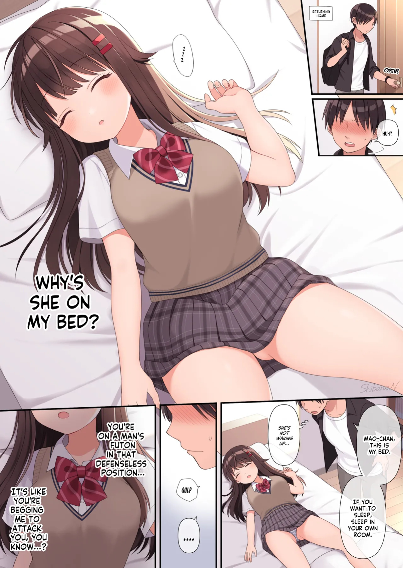 [Shibano Nanao] Ore no Ie no Koakuma Imouto [ENG]